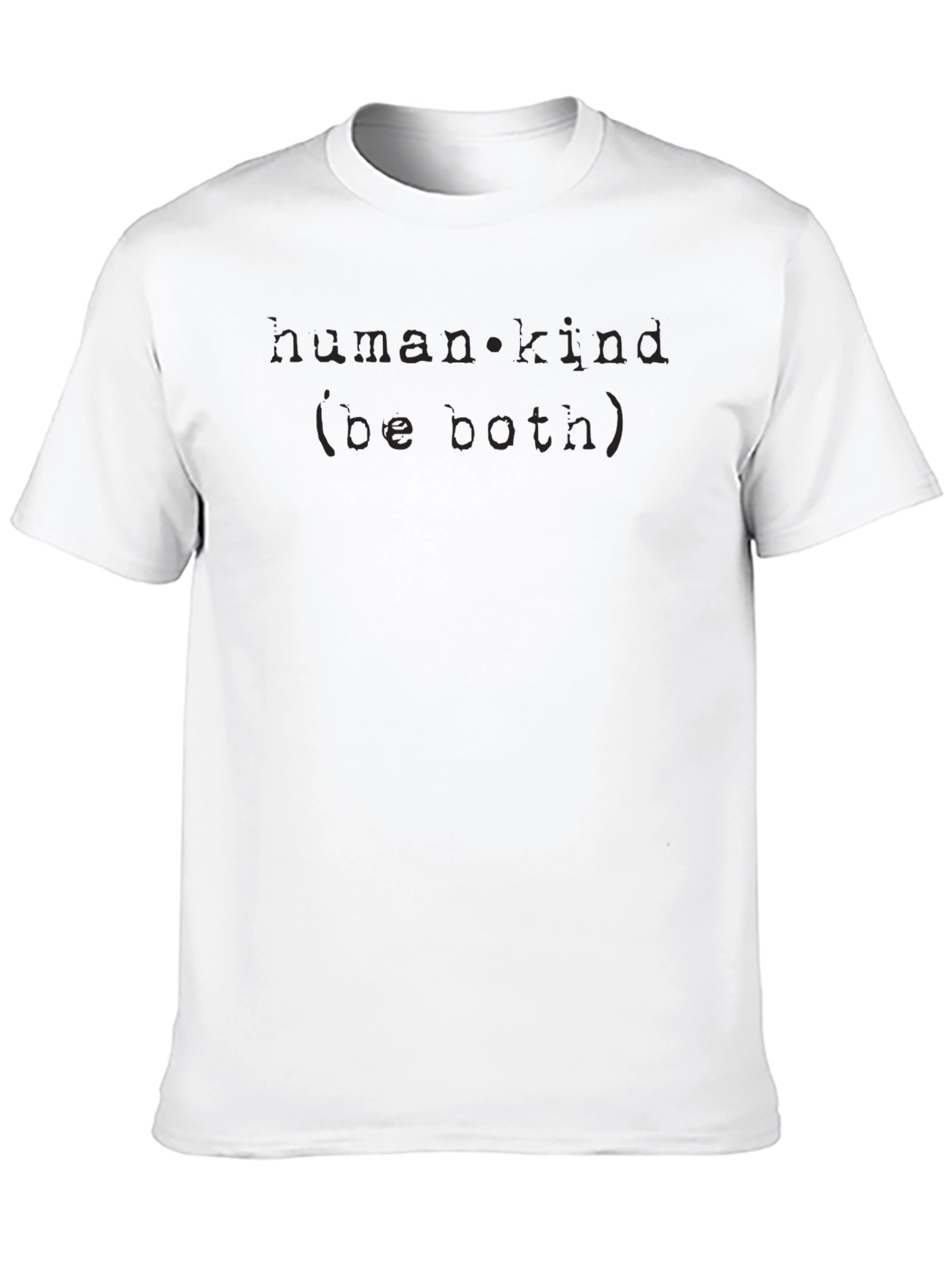 Human Kind - Be Both Black Graphic T-Shirt