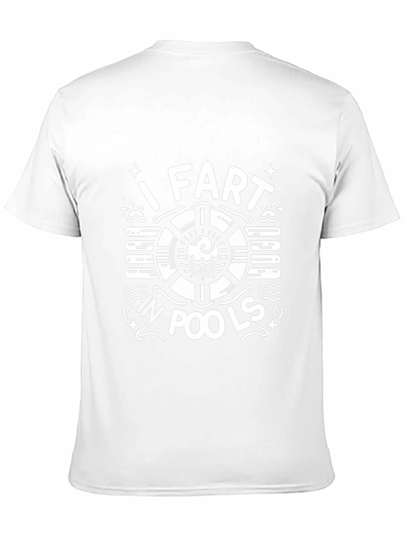 I Fart In Pools Graphic Tee Funny Swimming Shirt