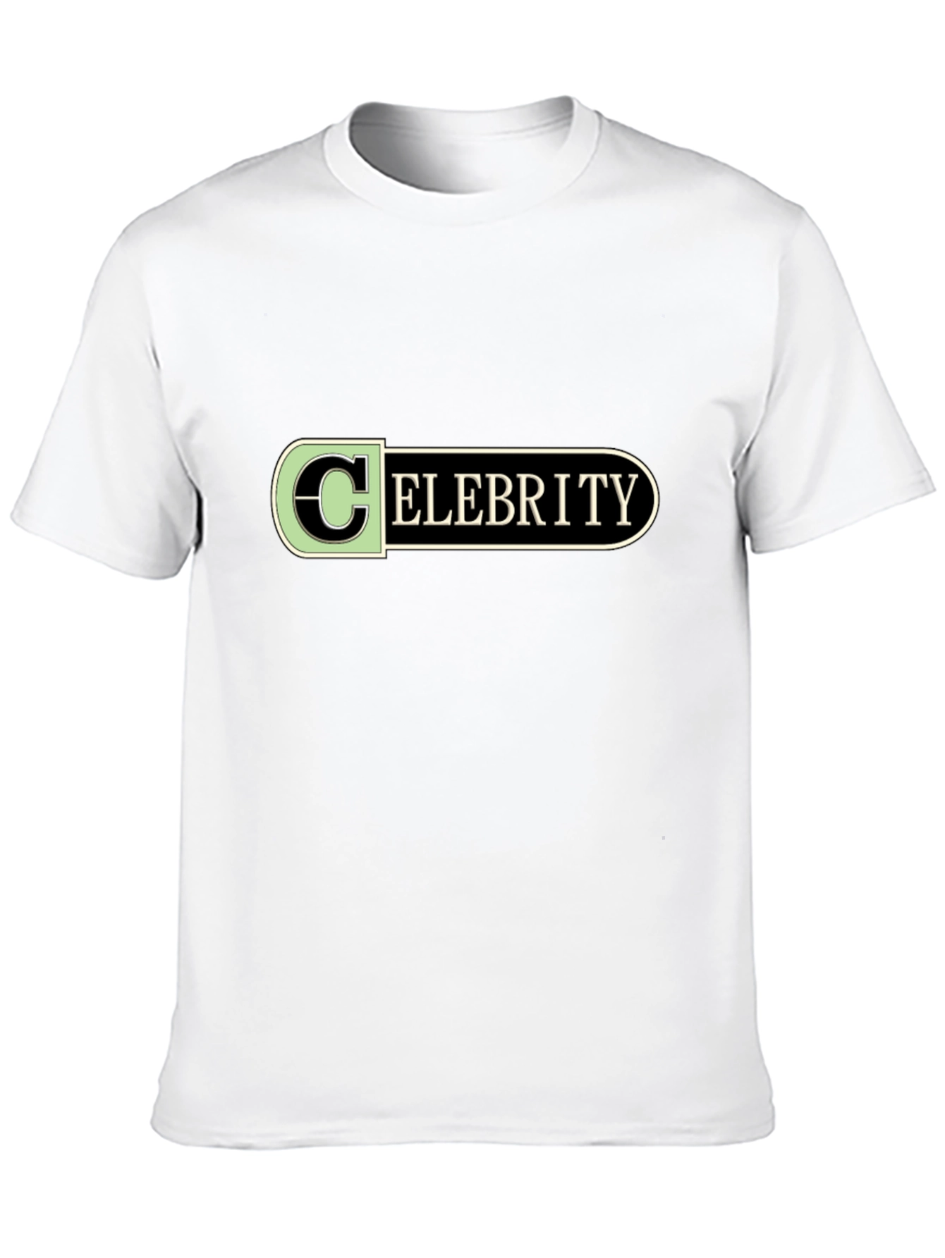 Celebrity Graphic Black T-Shirt