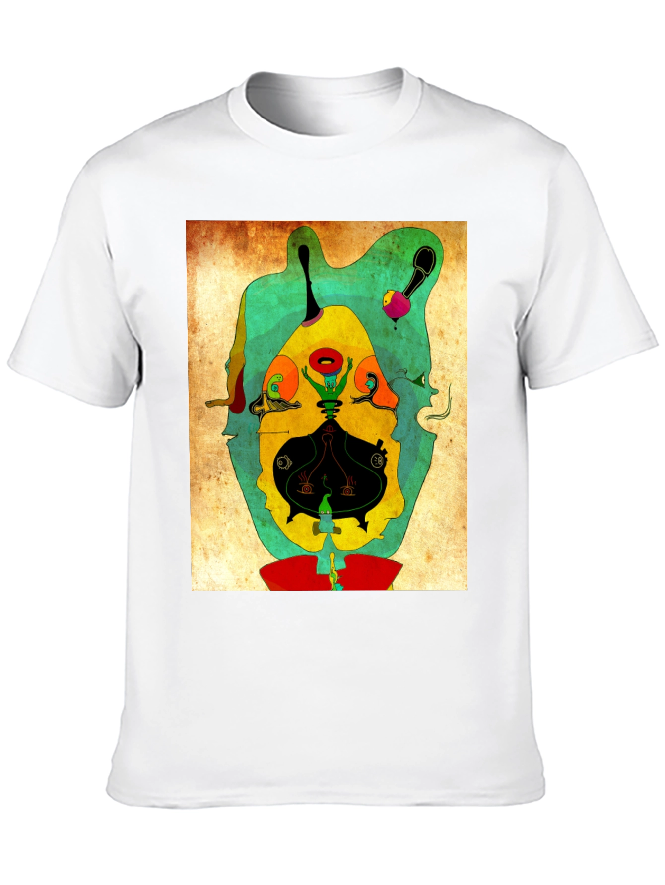 Abstract Art Graphic Tee - Unique & Stylish Design