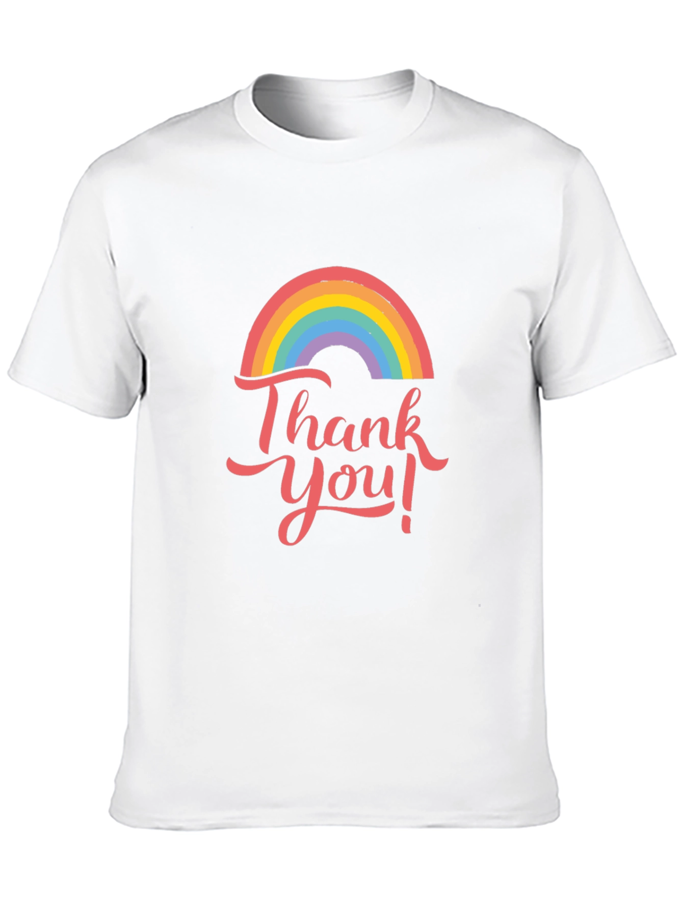 Thank You Rainbow Graphic Tee