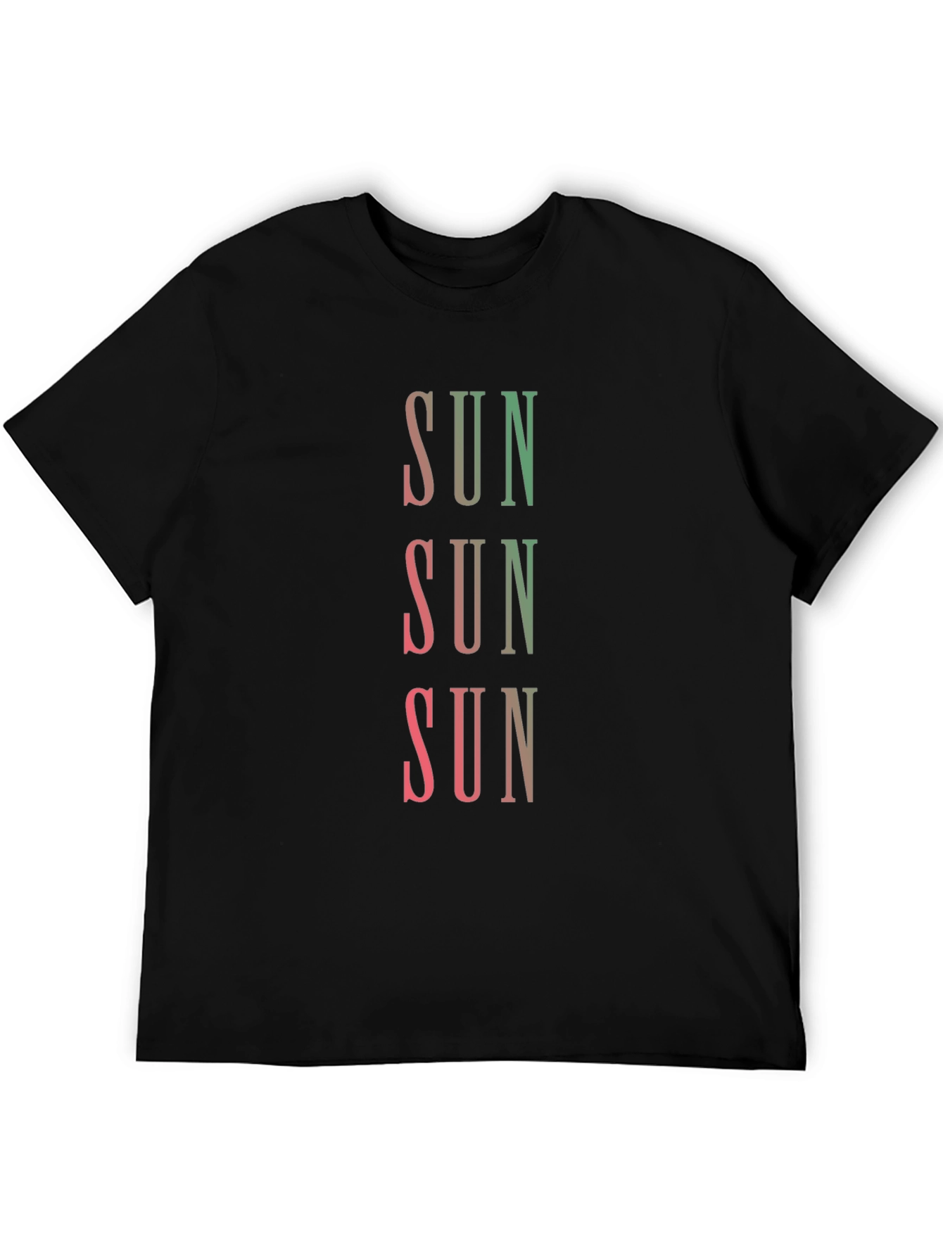 Retro SUN Graphic Tee - Stylish Everyday Wear