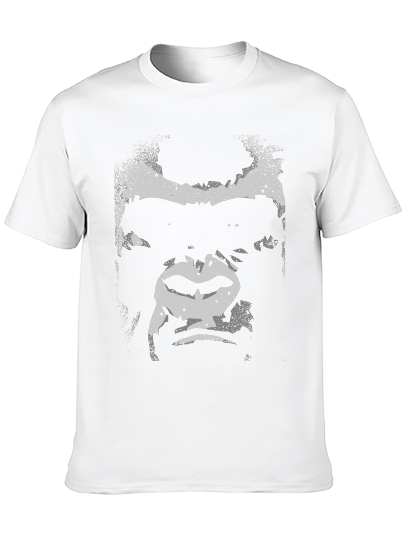 Graphic Gorilla Face Black T-Shirt