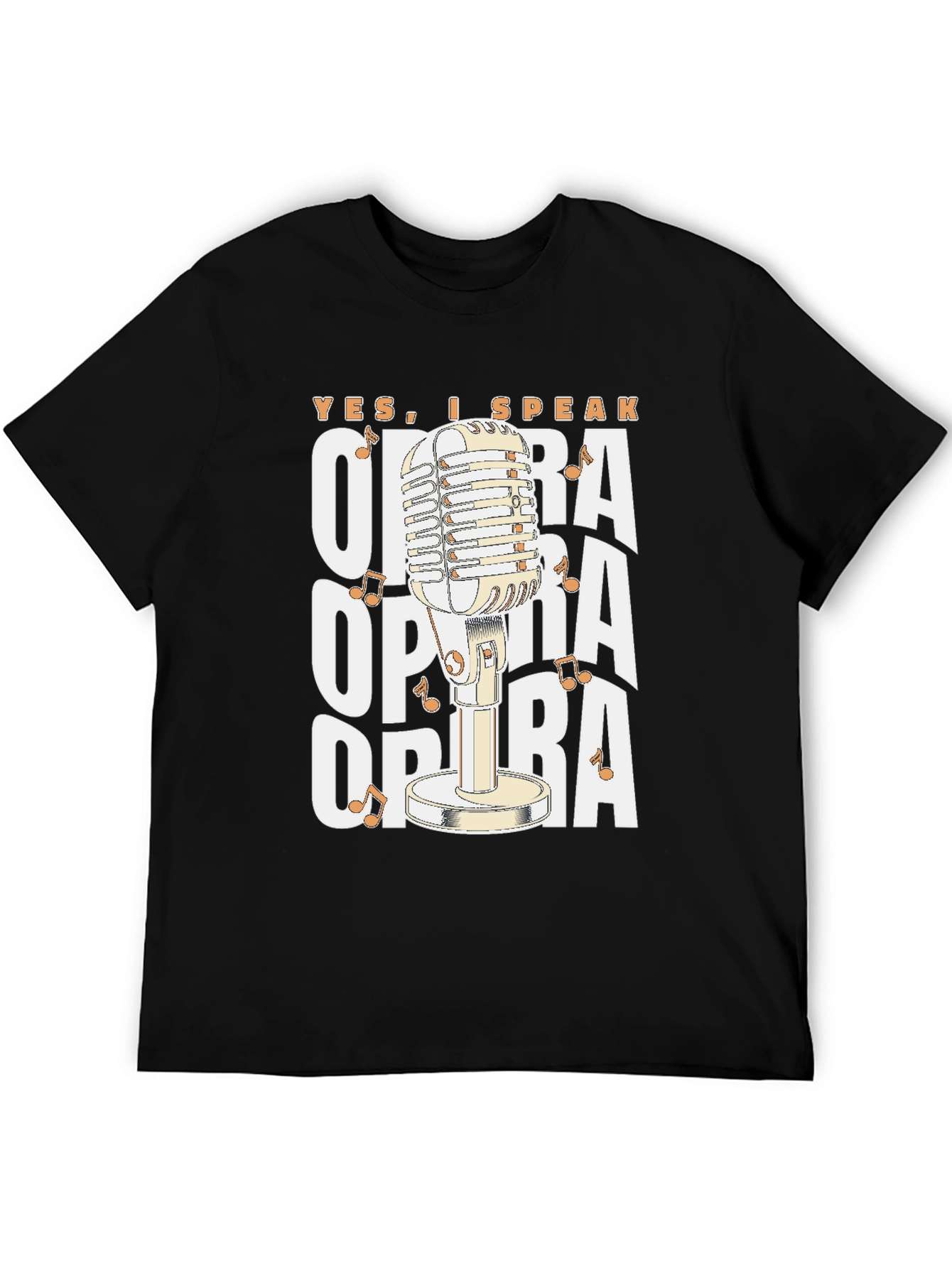 Opera Lovers T-Shirt: Yes I Speak Opera!