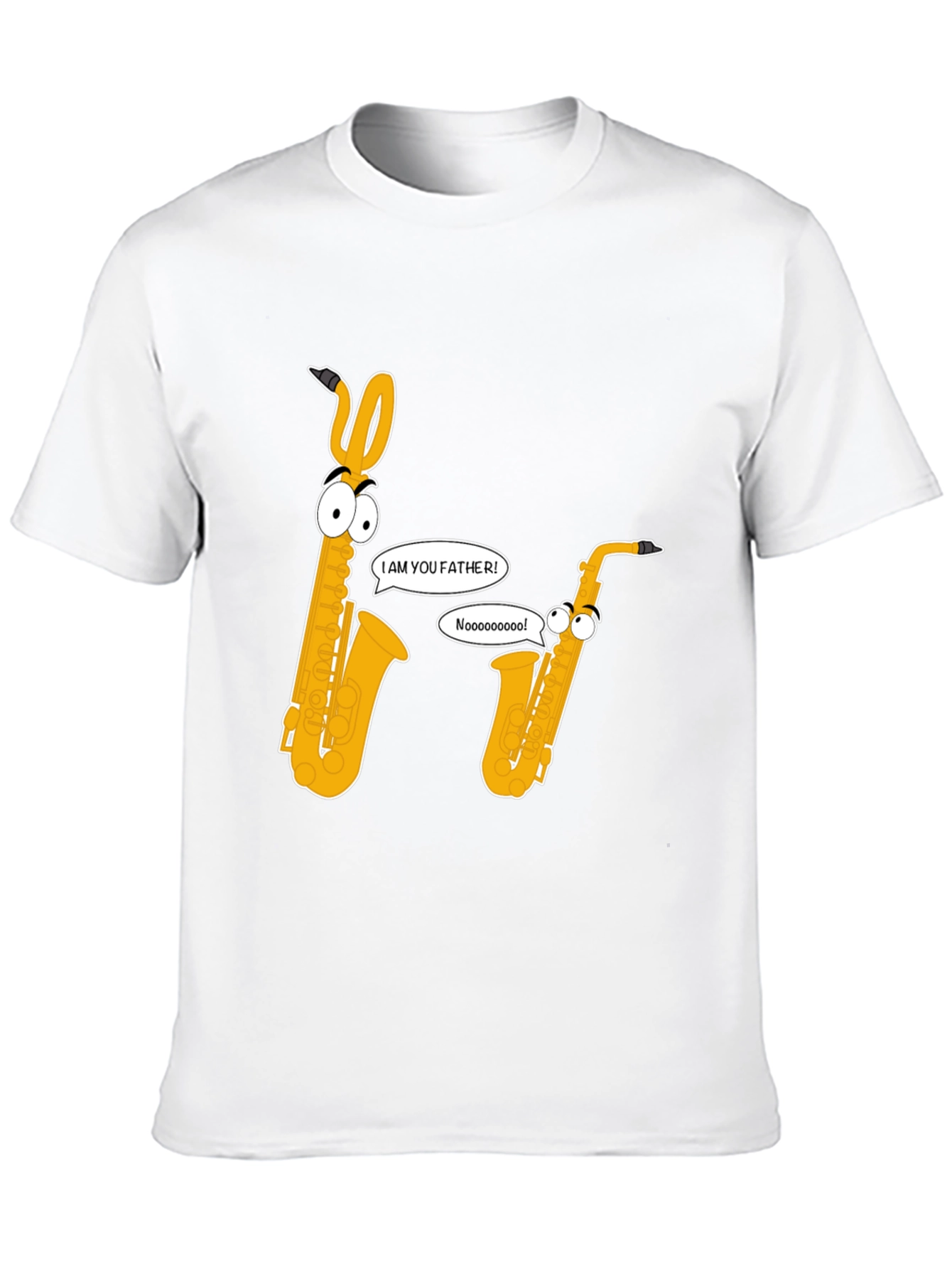 Saxophone Father T-Shirt - Funny Musical Tee