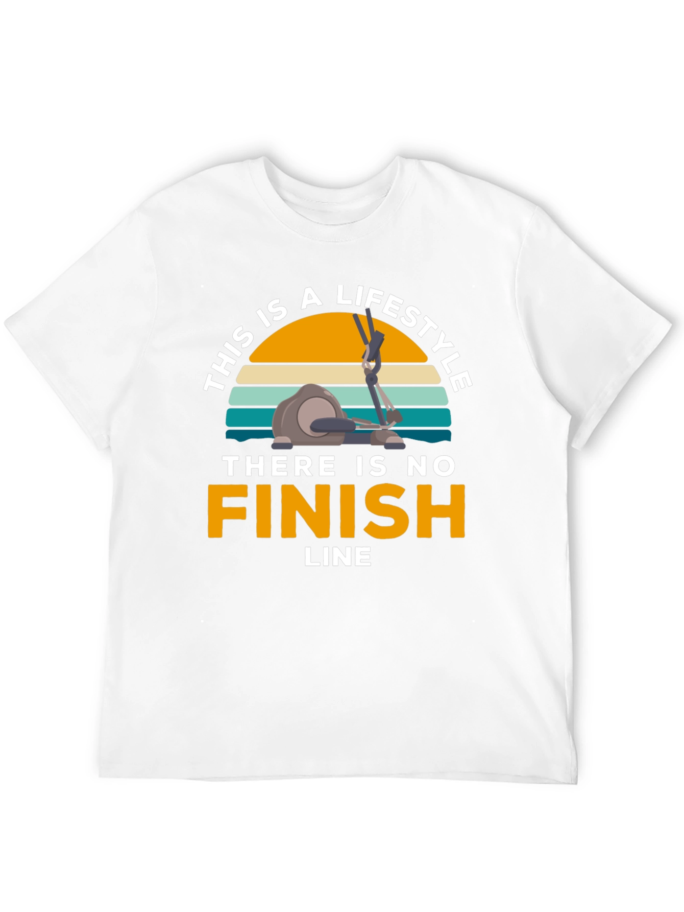 Lifestyle Fitness Tee - No Finish Line Design