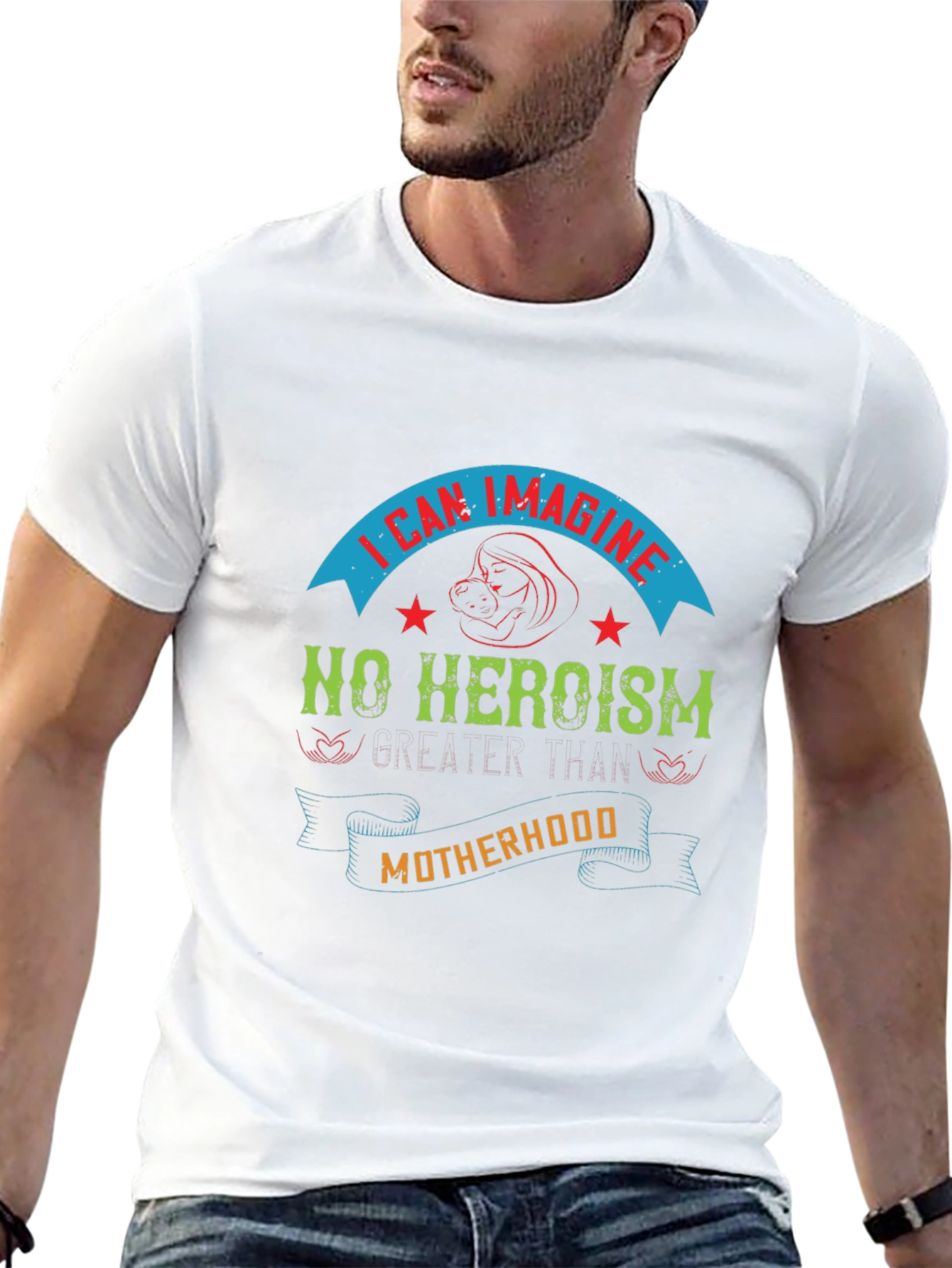 Motherhood Heroism Graphic Tee