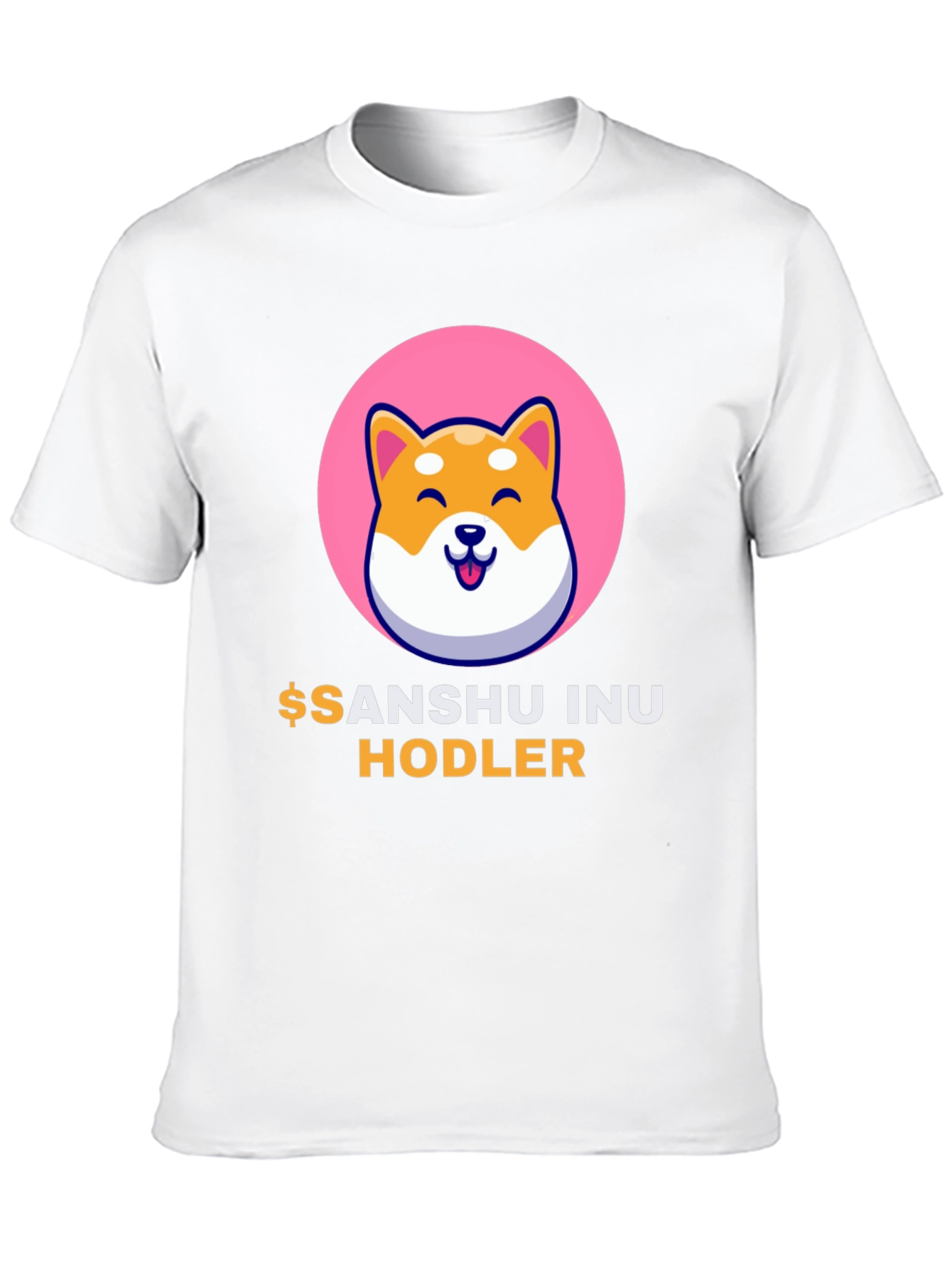 Sanshu Inu Hodler Black T-Shirt