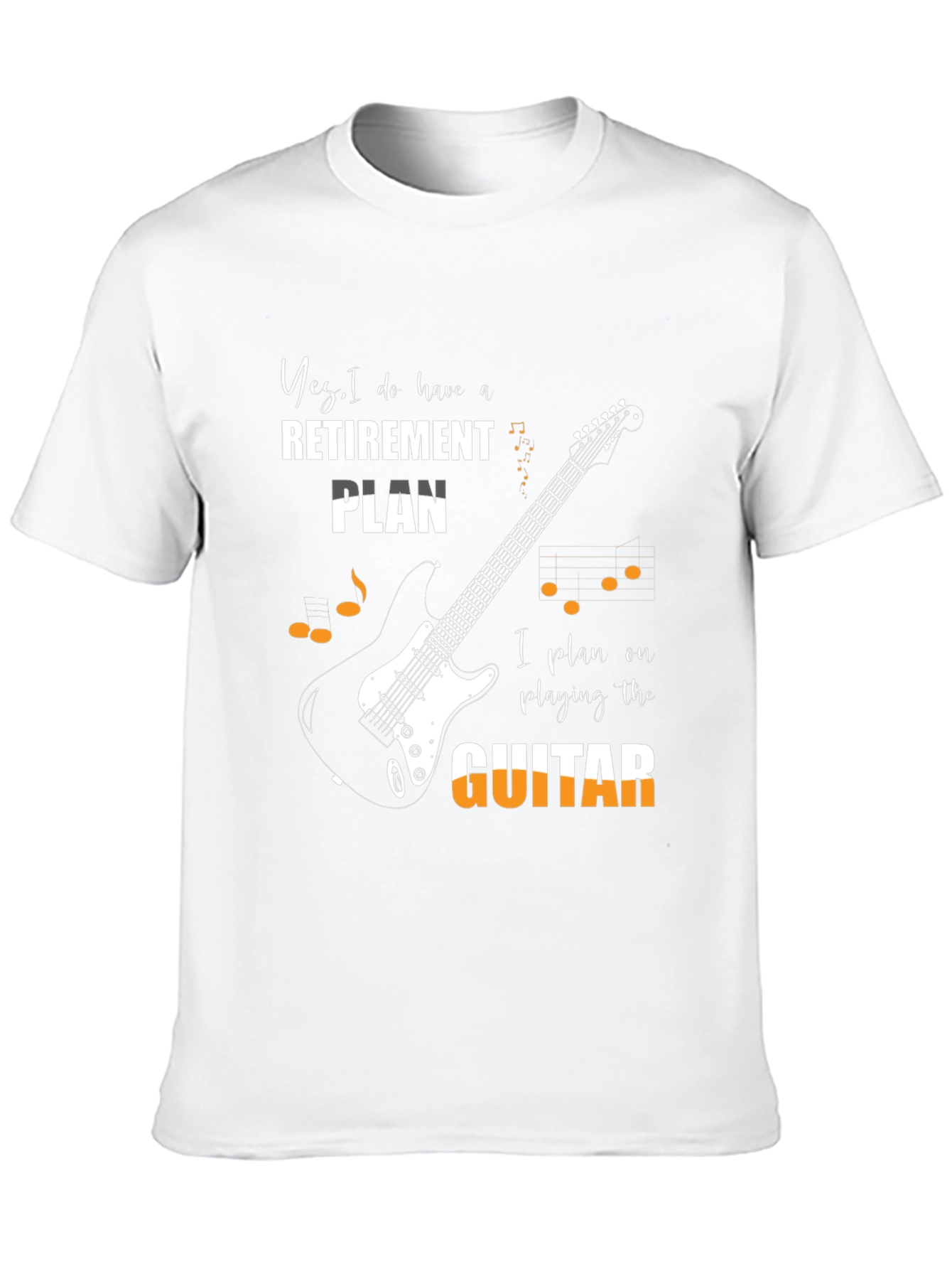 Retirement Plan Guitar T-Shirt