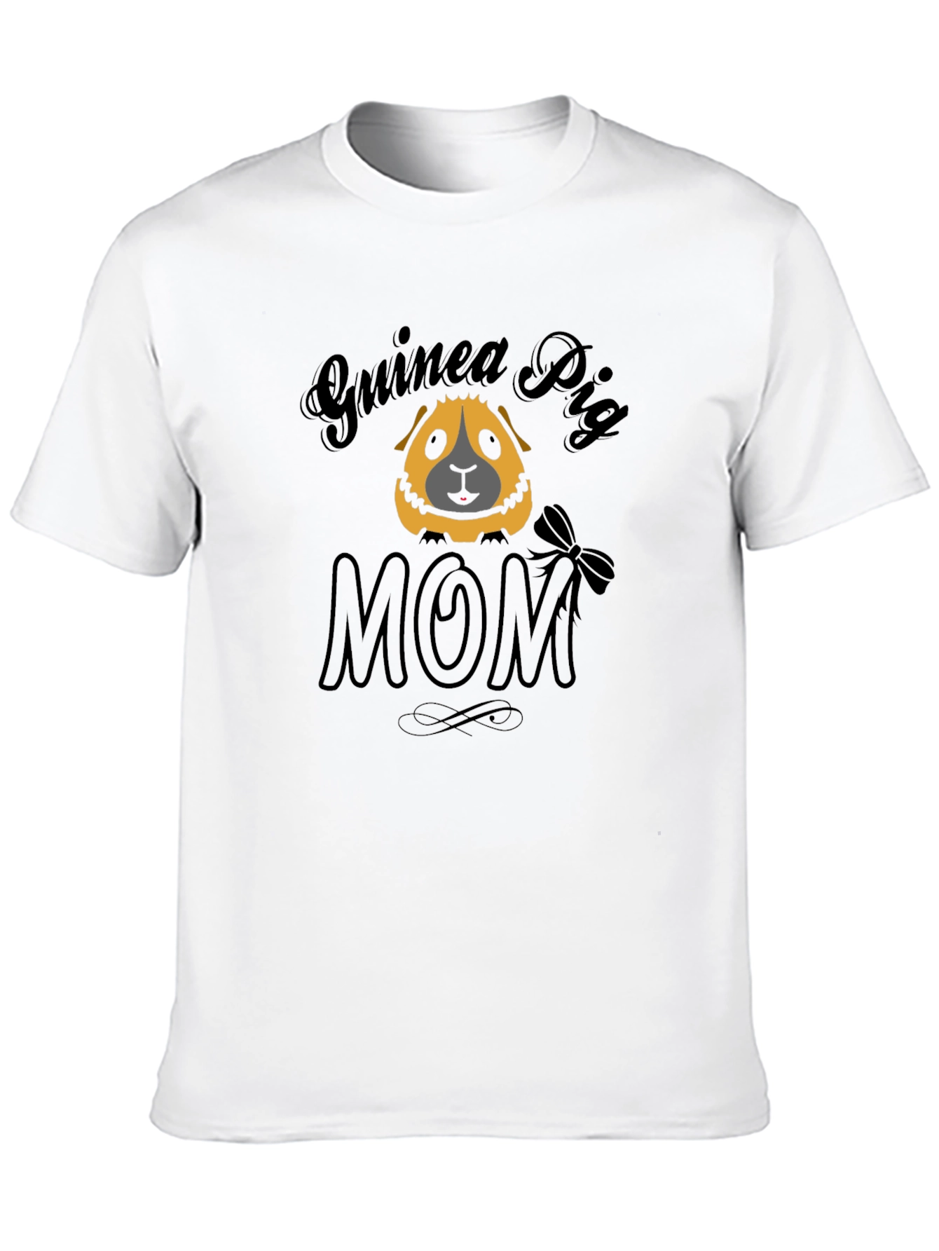 Guinea Pig Mom Graphic T-Shirt