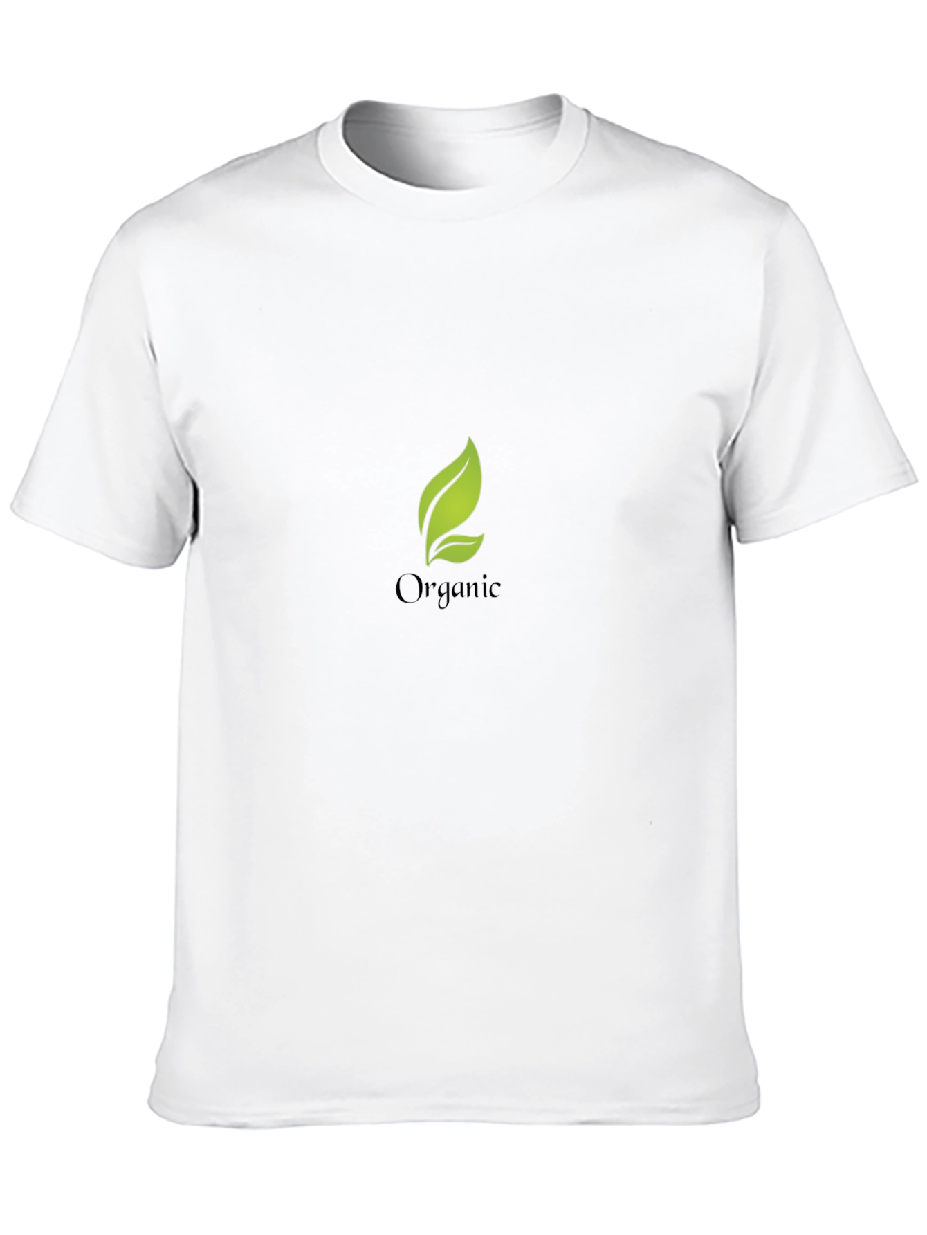 Organic Cotton Black Graphic Tee