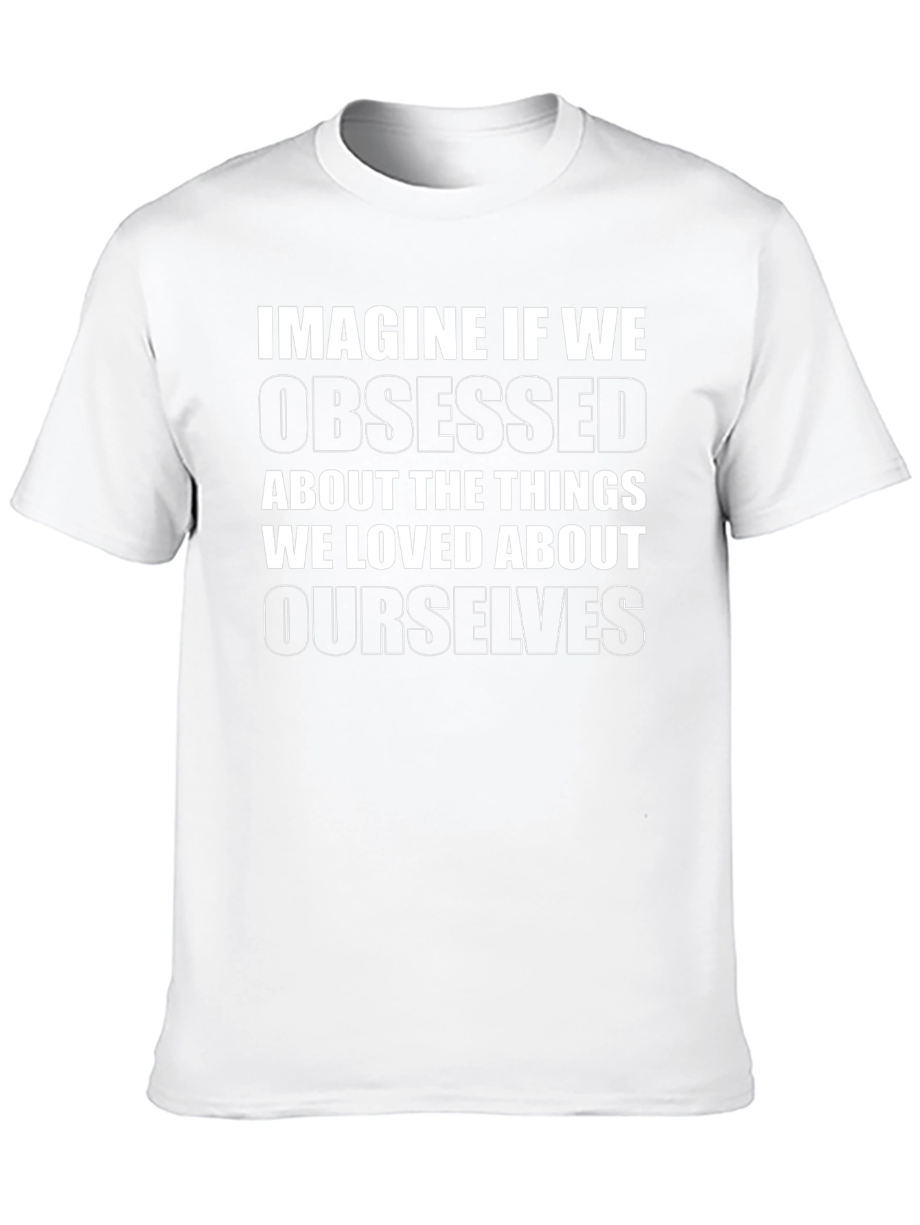 Imagine If We Obsessed Black T-Shirt