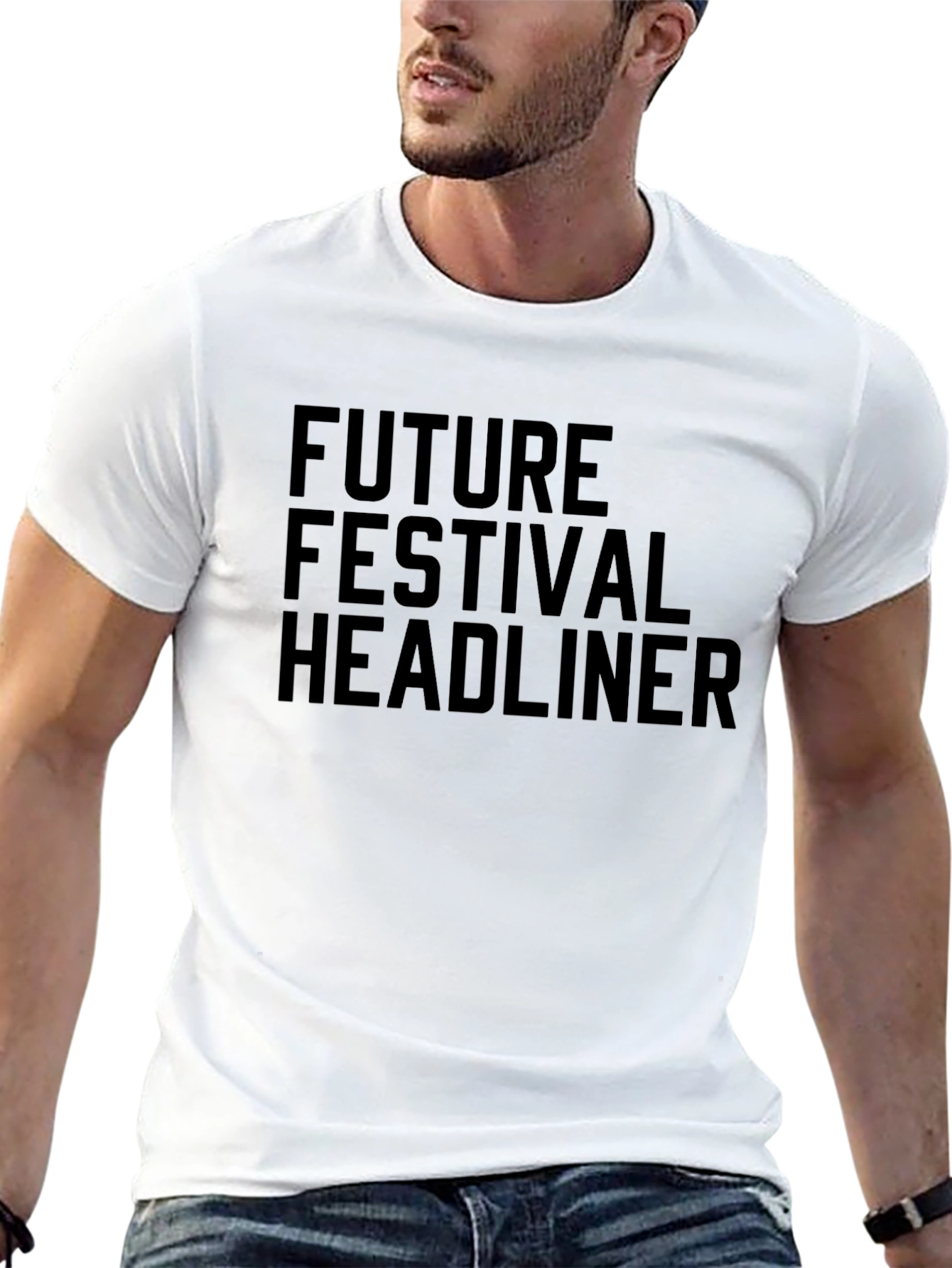 Future Festival Headliner Black T-Shirt