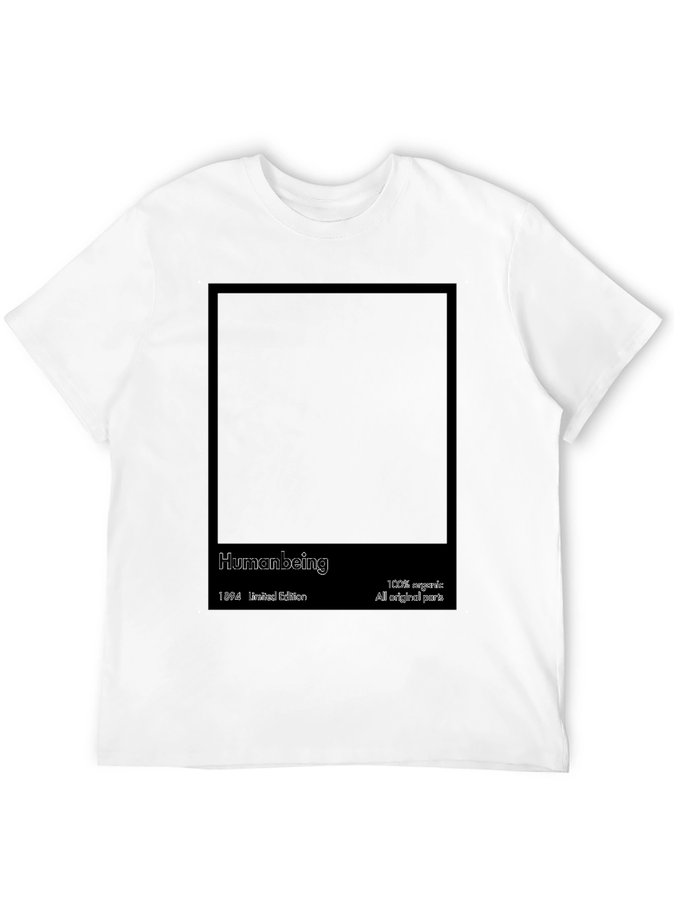 Humanbeing Organic Cotton Limited Edition Black T-Shirt