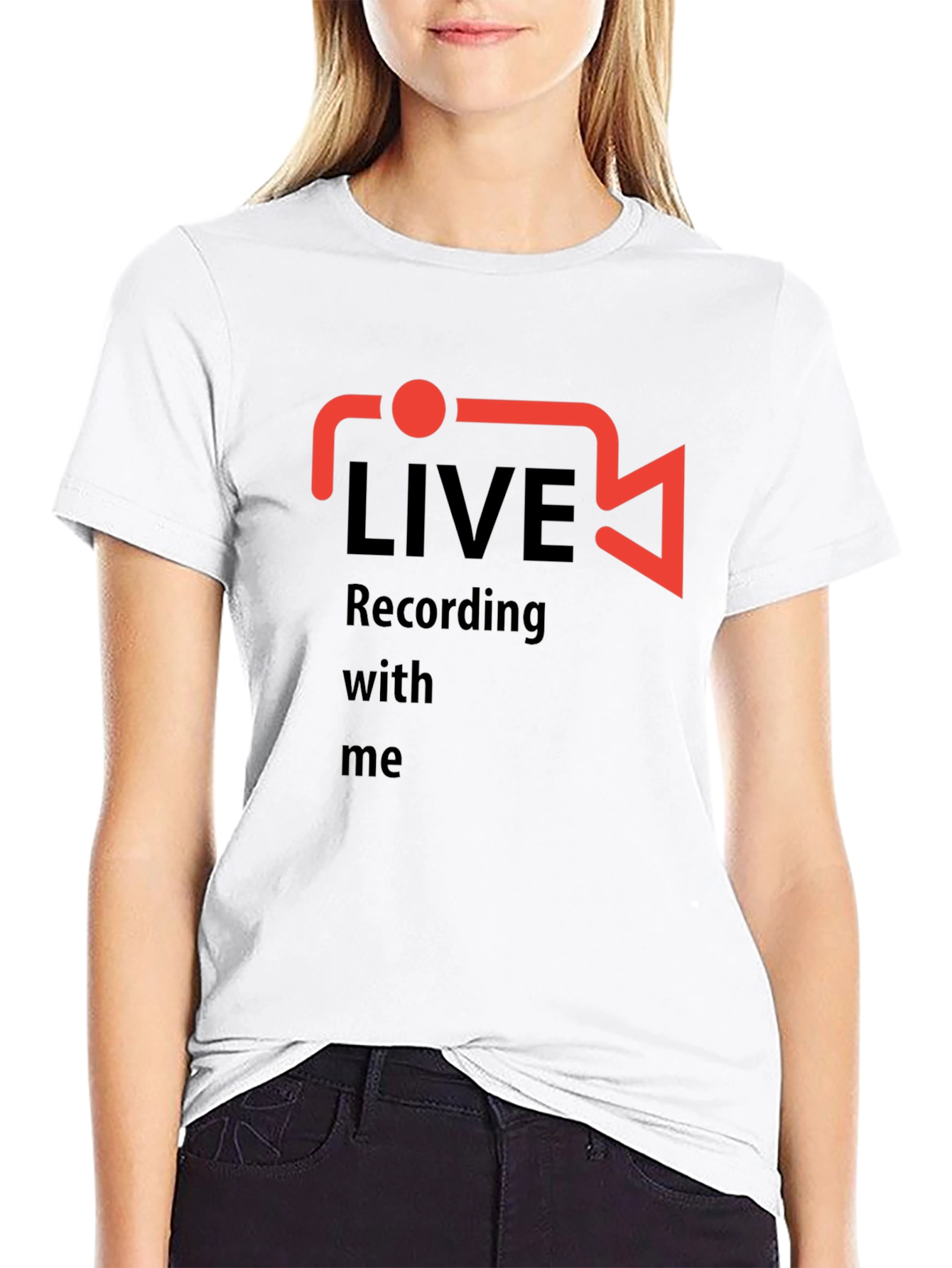 Live Recording Tee - Black