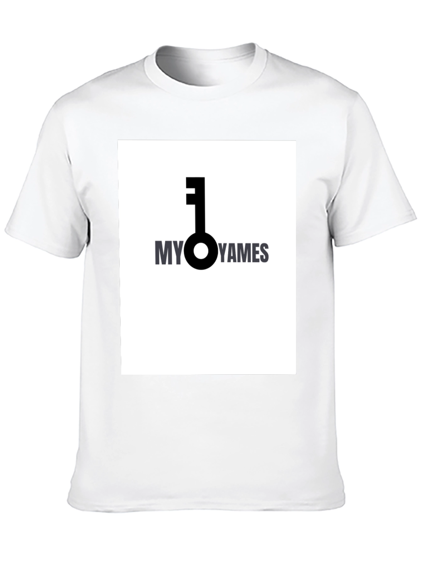 Unlock Your Style: MY Key YAMES T-Shirt