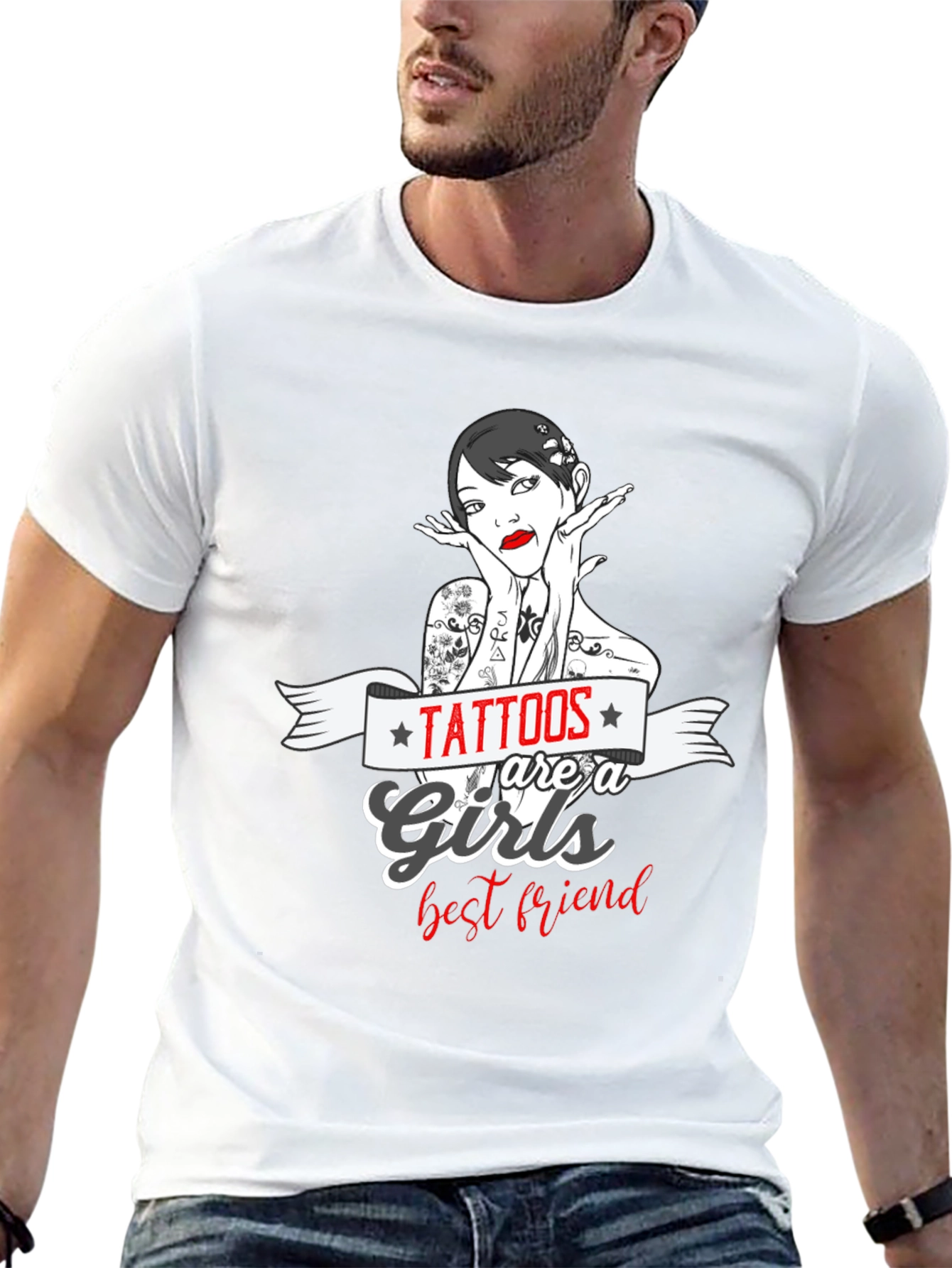 Tattoos are a Girls Best Friend Graphic Tee