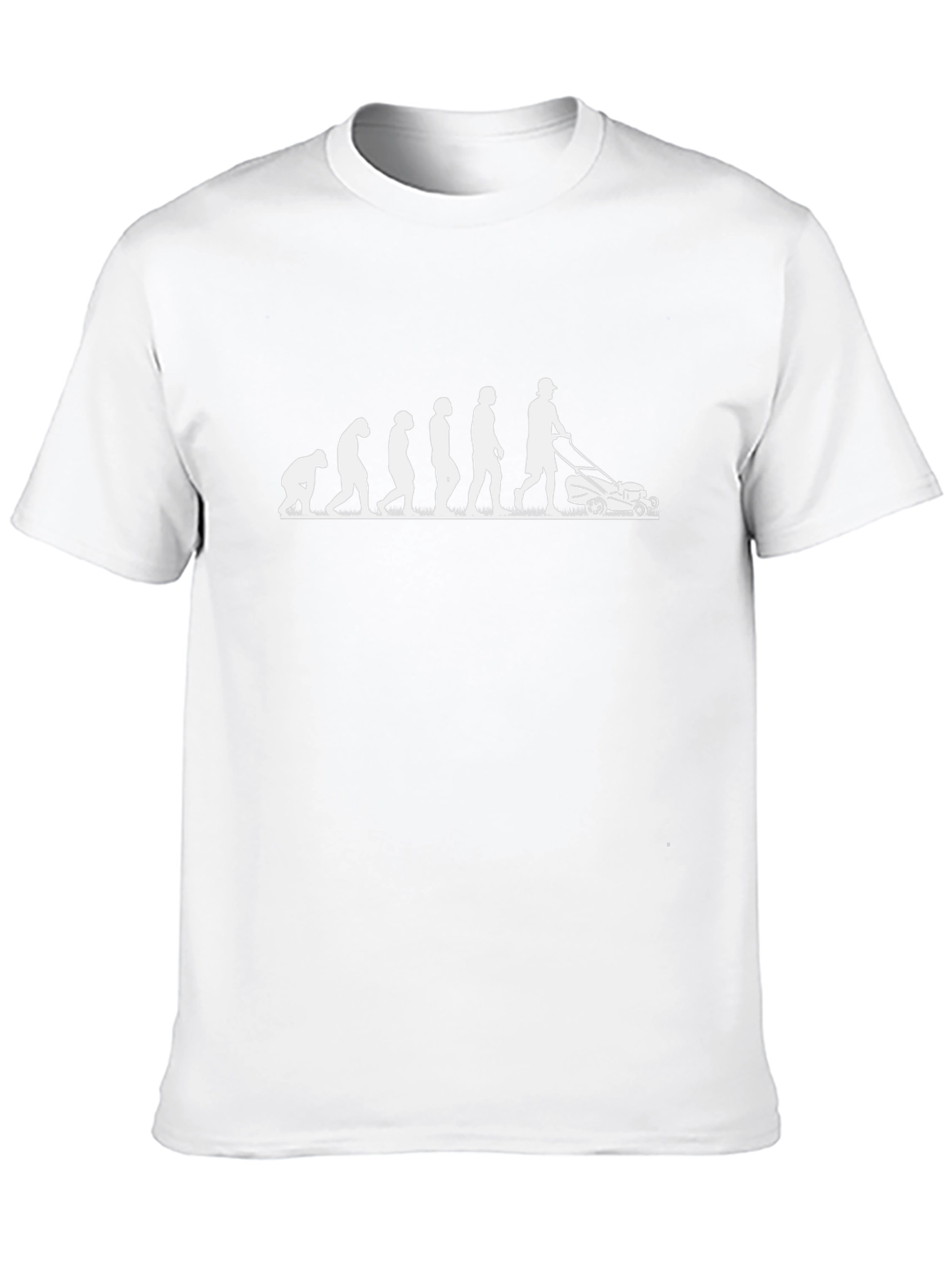 Evolution of Lawn Care T-Shirt - Black