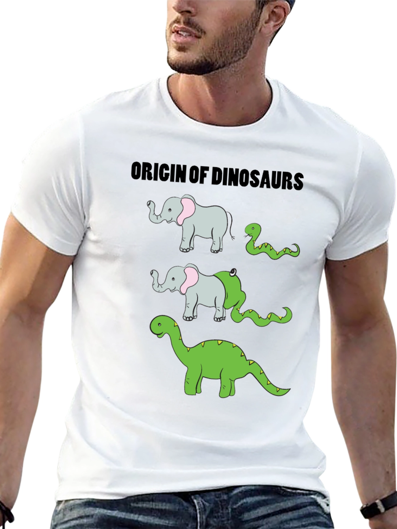 Origin of Dinosaurs Graphic T-Shirt