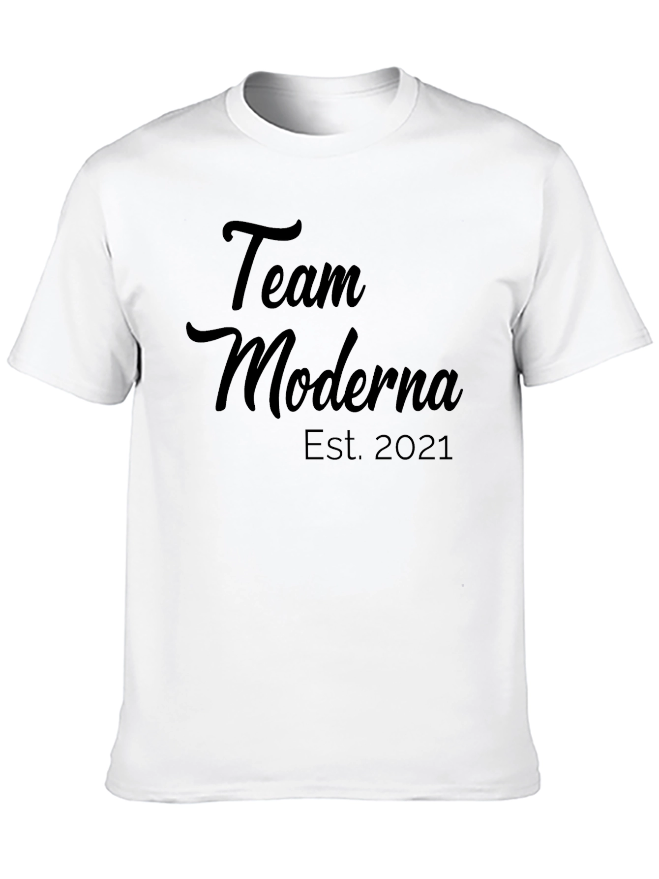 Team Moderna Est. 2021 Black T-Shirt