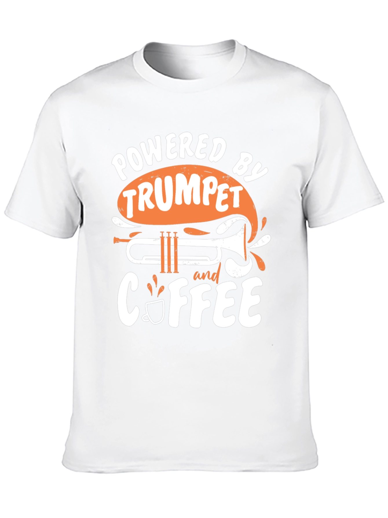 Trumpet & Coffee Powered T-Shirt