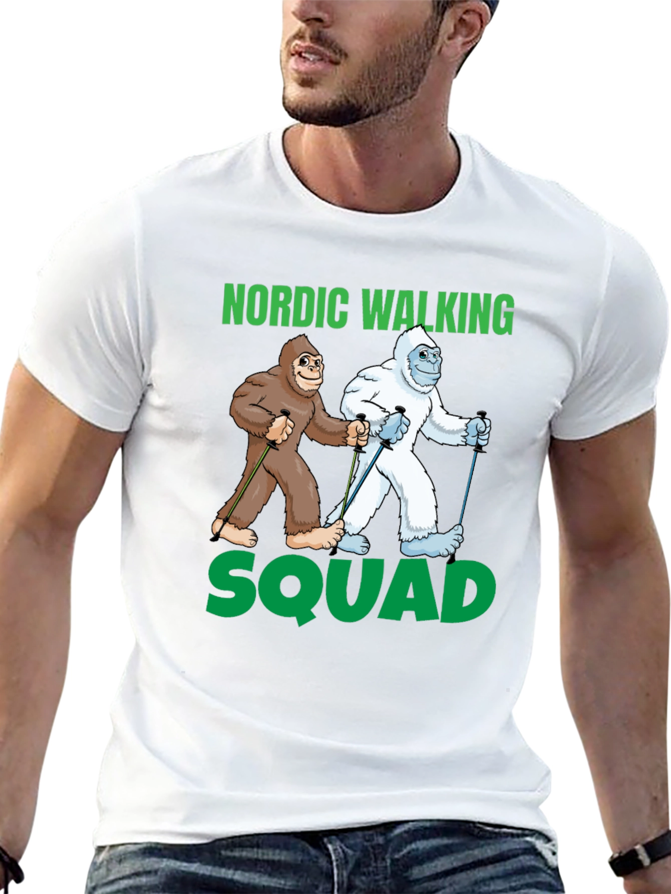 Nordic Walking Squad Graphic Tee
