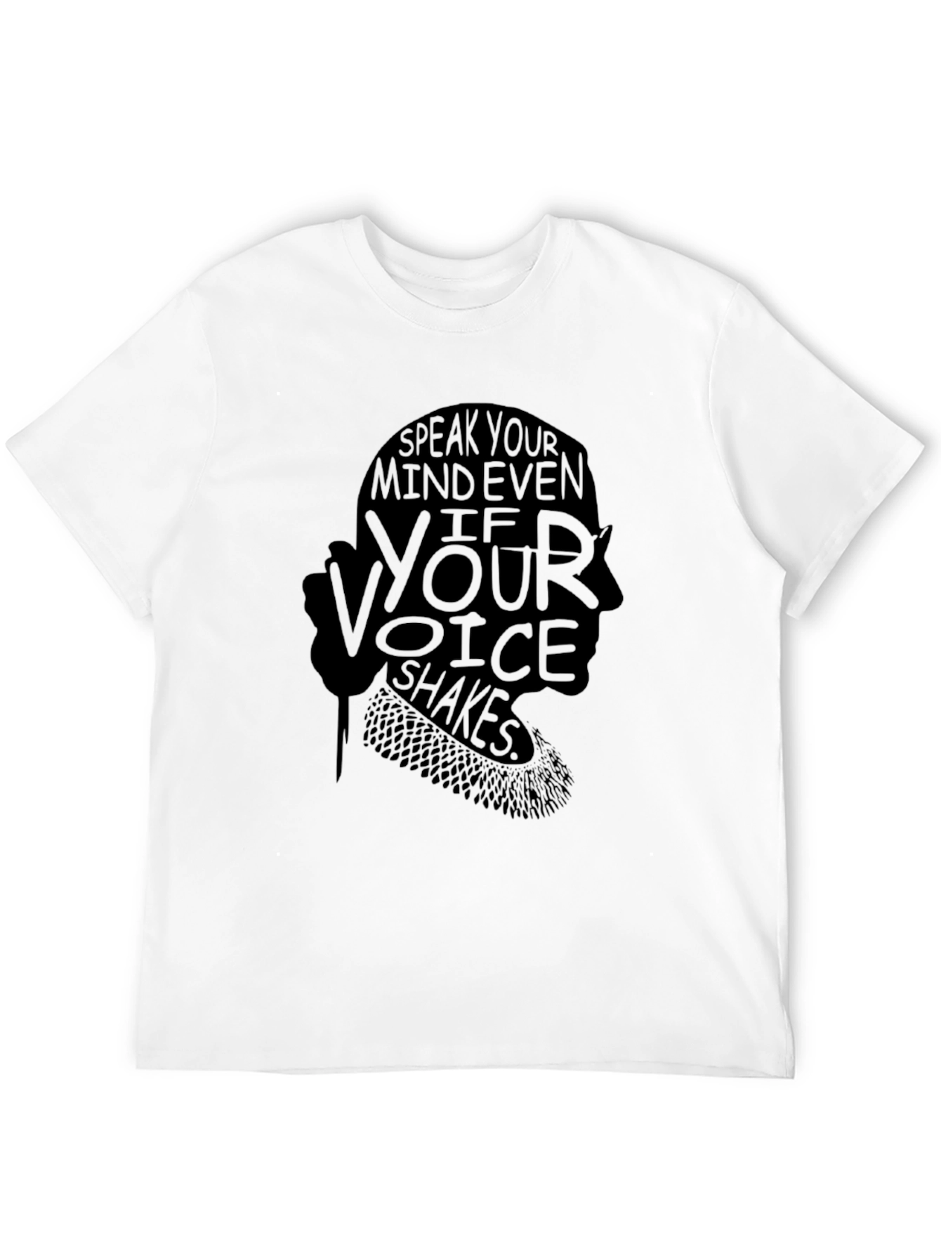 RBG Speak Your Mind Graphic Tee - Black
