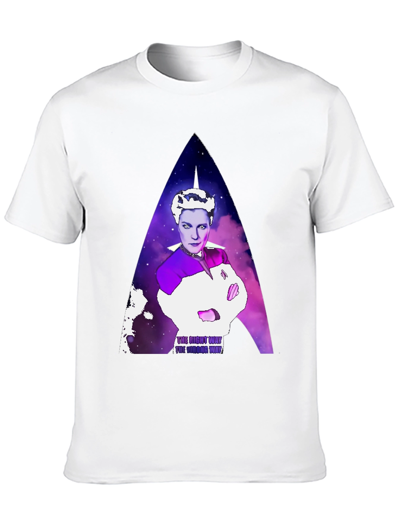 Star Trek T-Shirt -The Right Way The Wrong Way