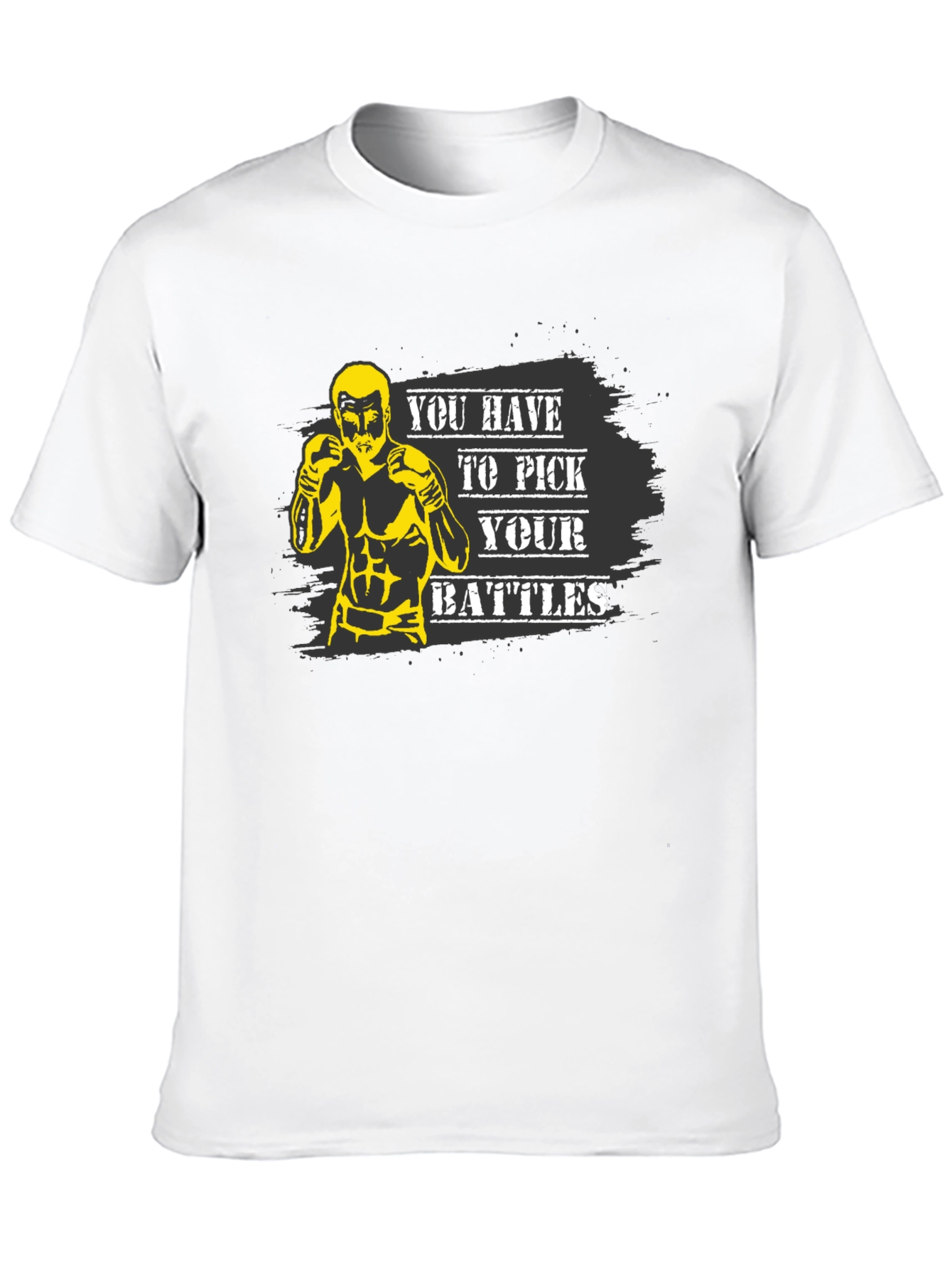 Pick Your Battles Black T-Shirt