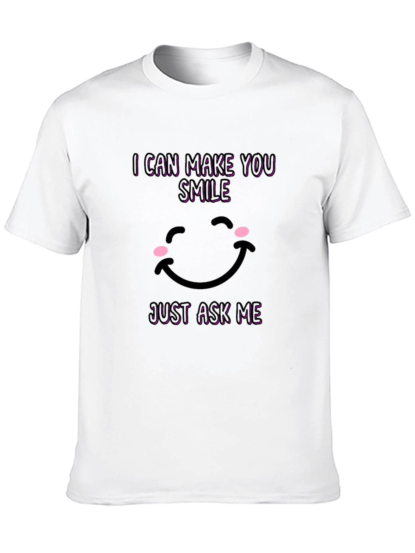 Smile Graphic Tee - I Can Make You Smile