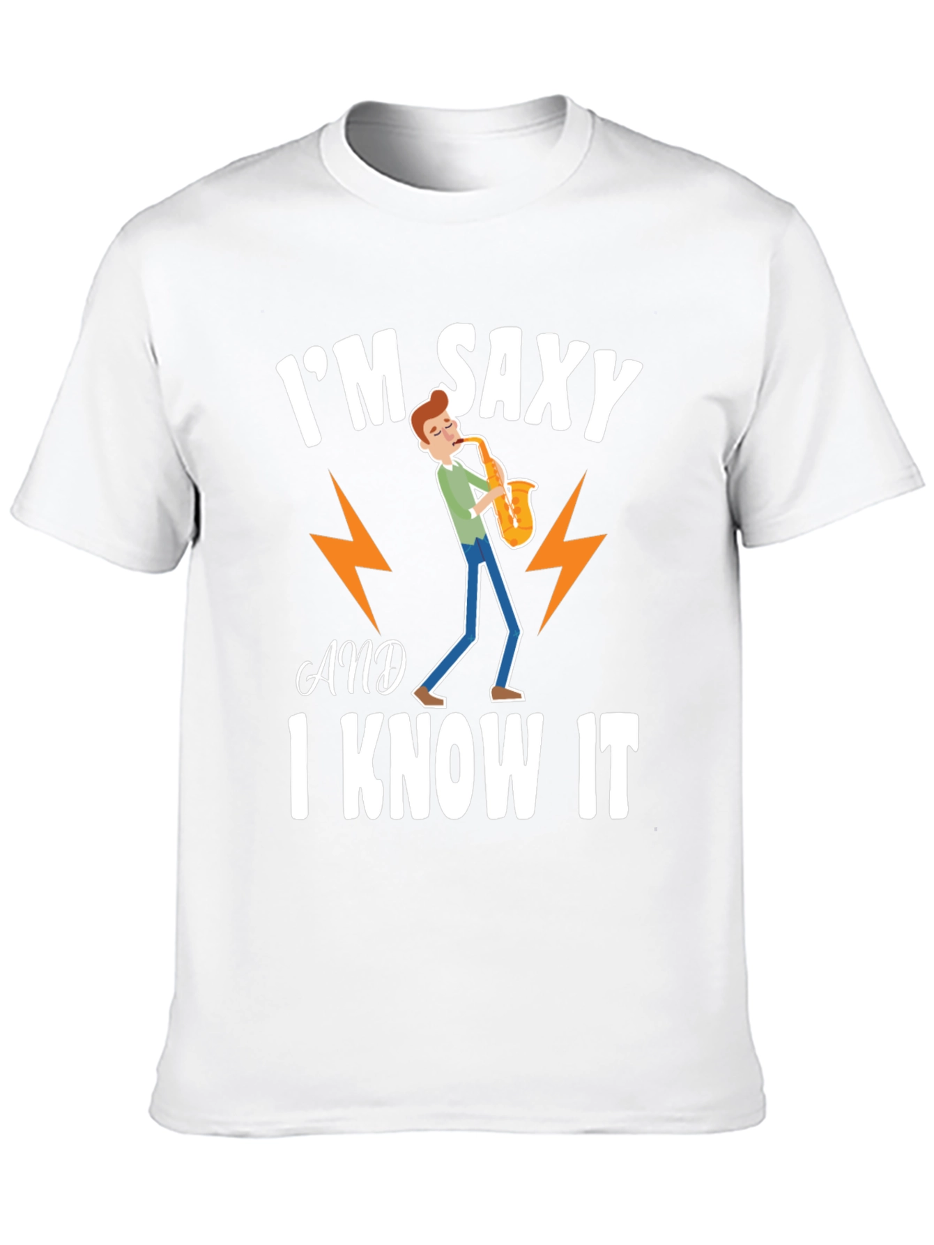Im Saxy and I Know It Graphic T-Shirt