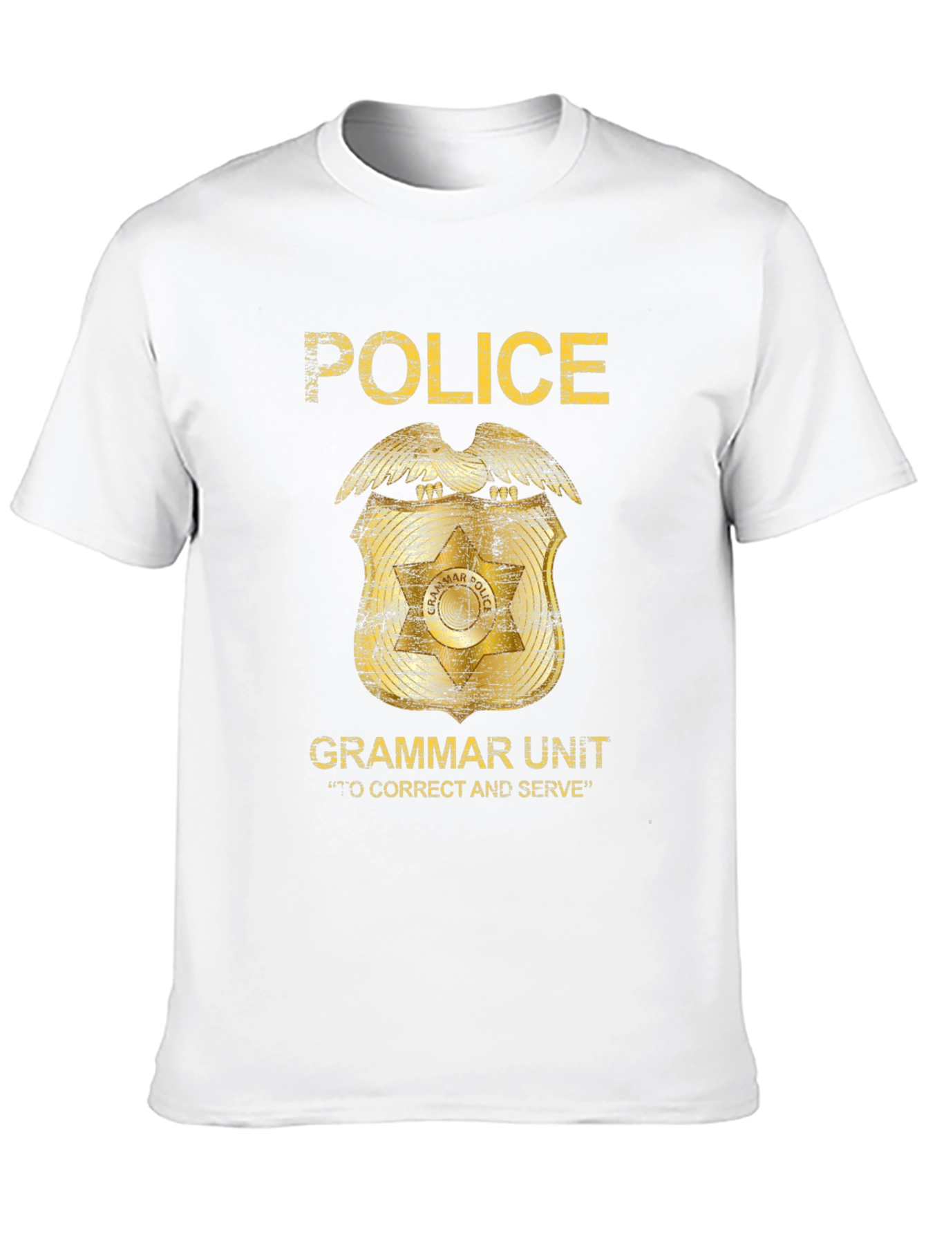 Grammar Police Unit T-Shirt