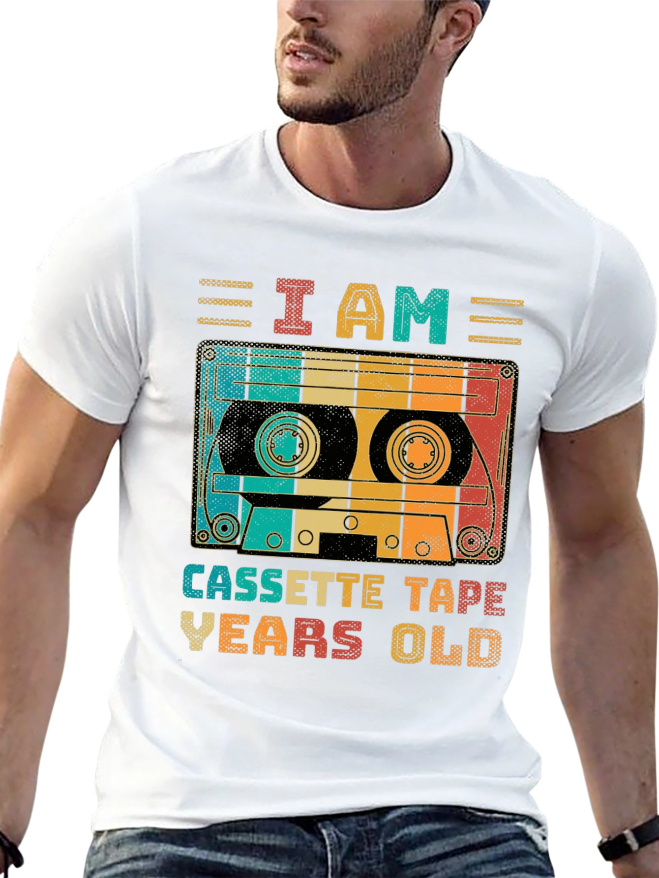 Retro Cassette Tape Birthday T-Shirt
