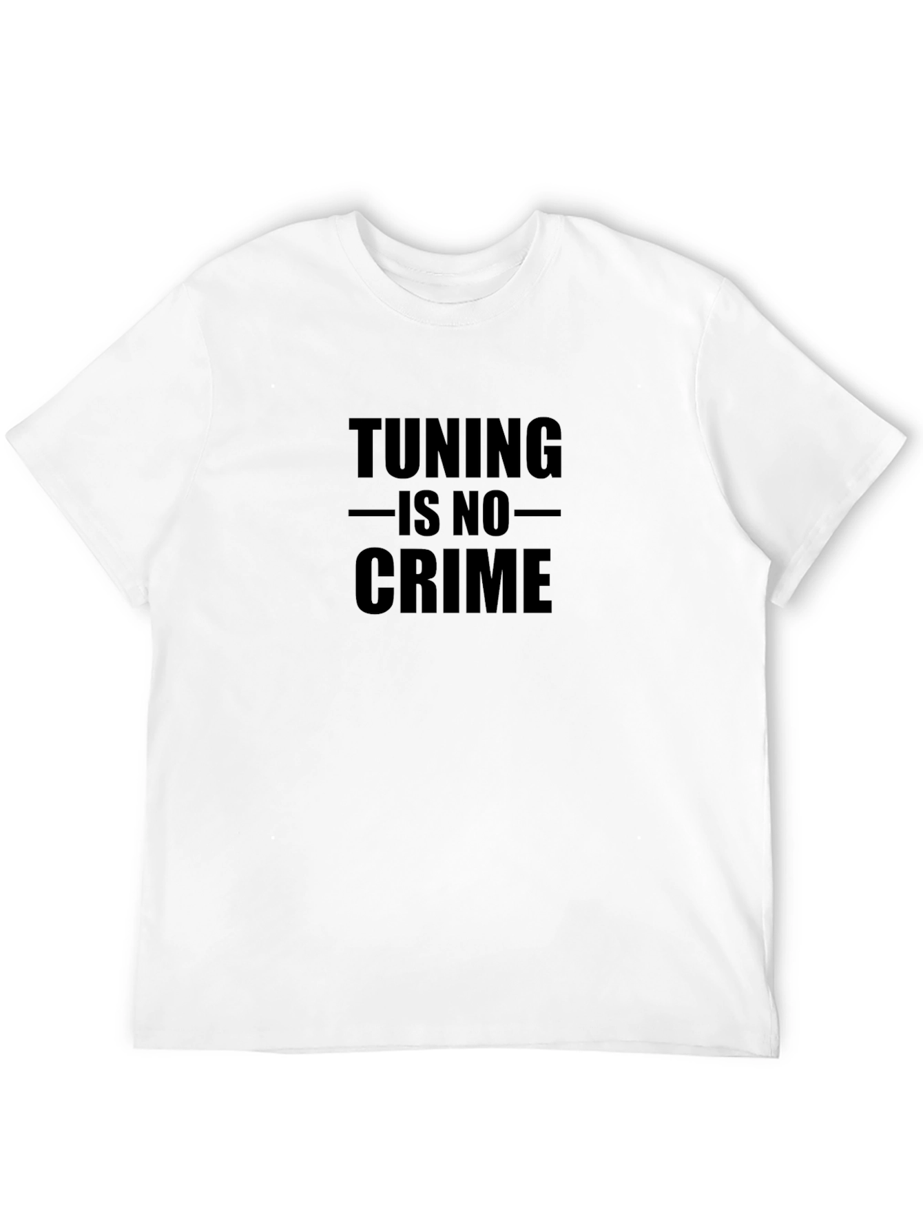 Tuning is No Crime Graphic Tee