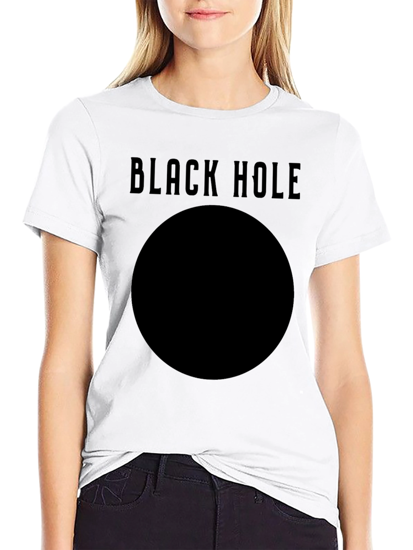 Black Hole Graphic T-Shirt
