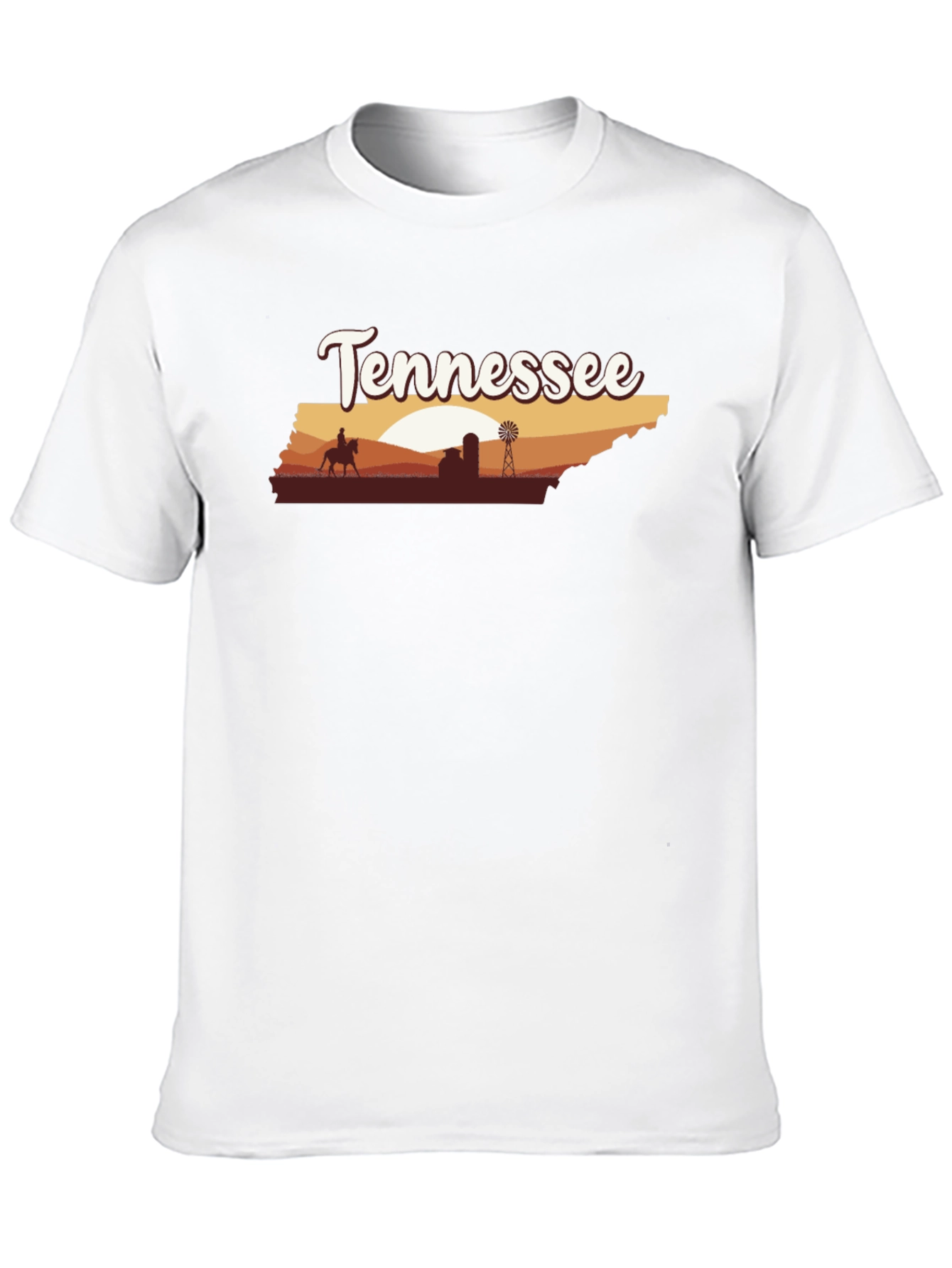 Tennessee Silhouette Graphic Tee - Unisex