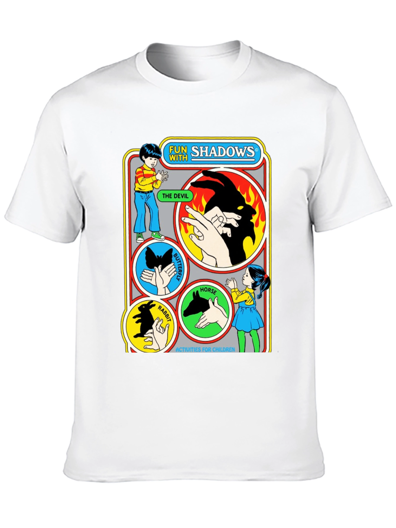 Fun with Shadows Graphic T-Shirt
