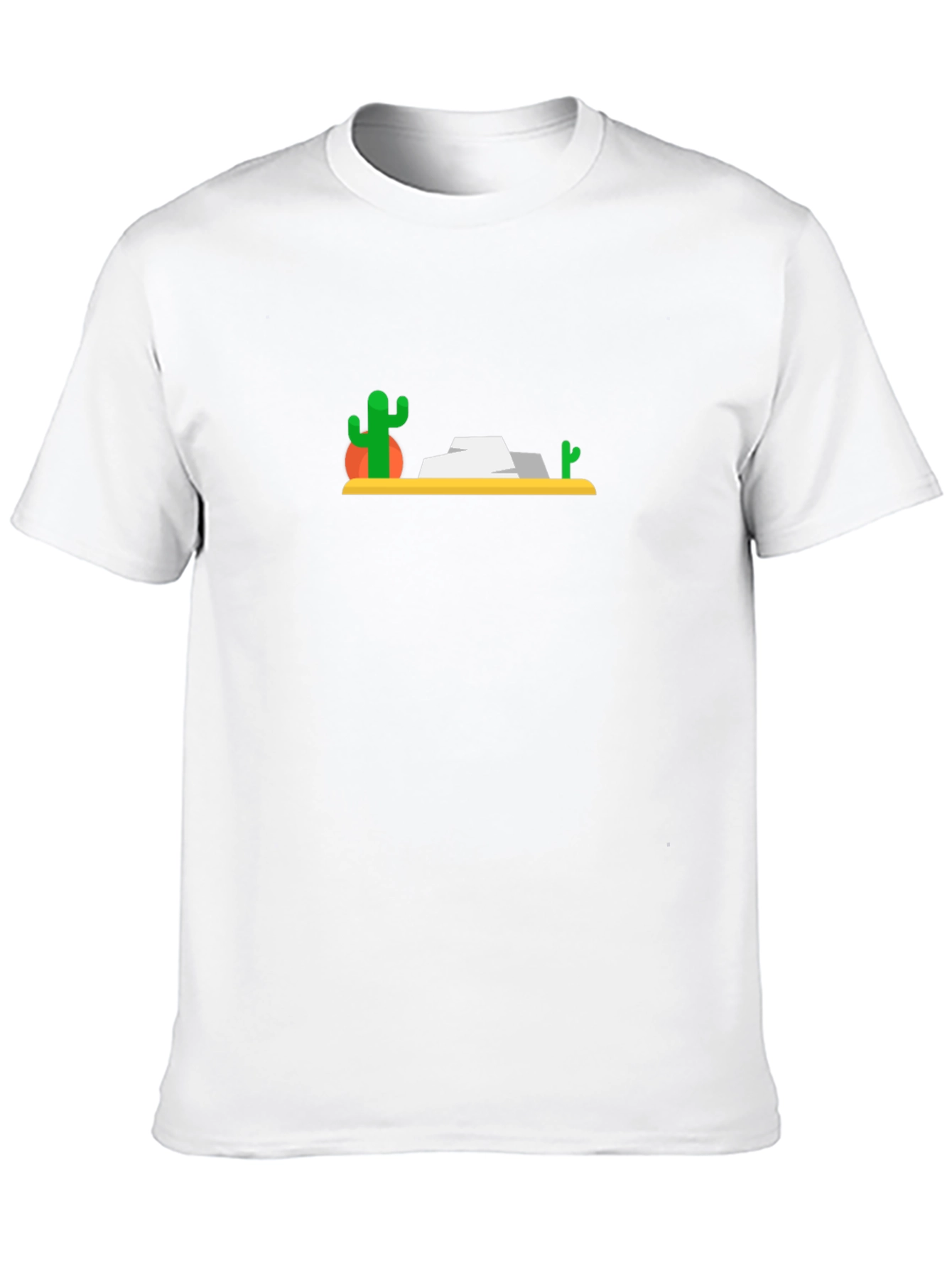 Desert Scene Black T-Shirt