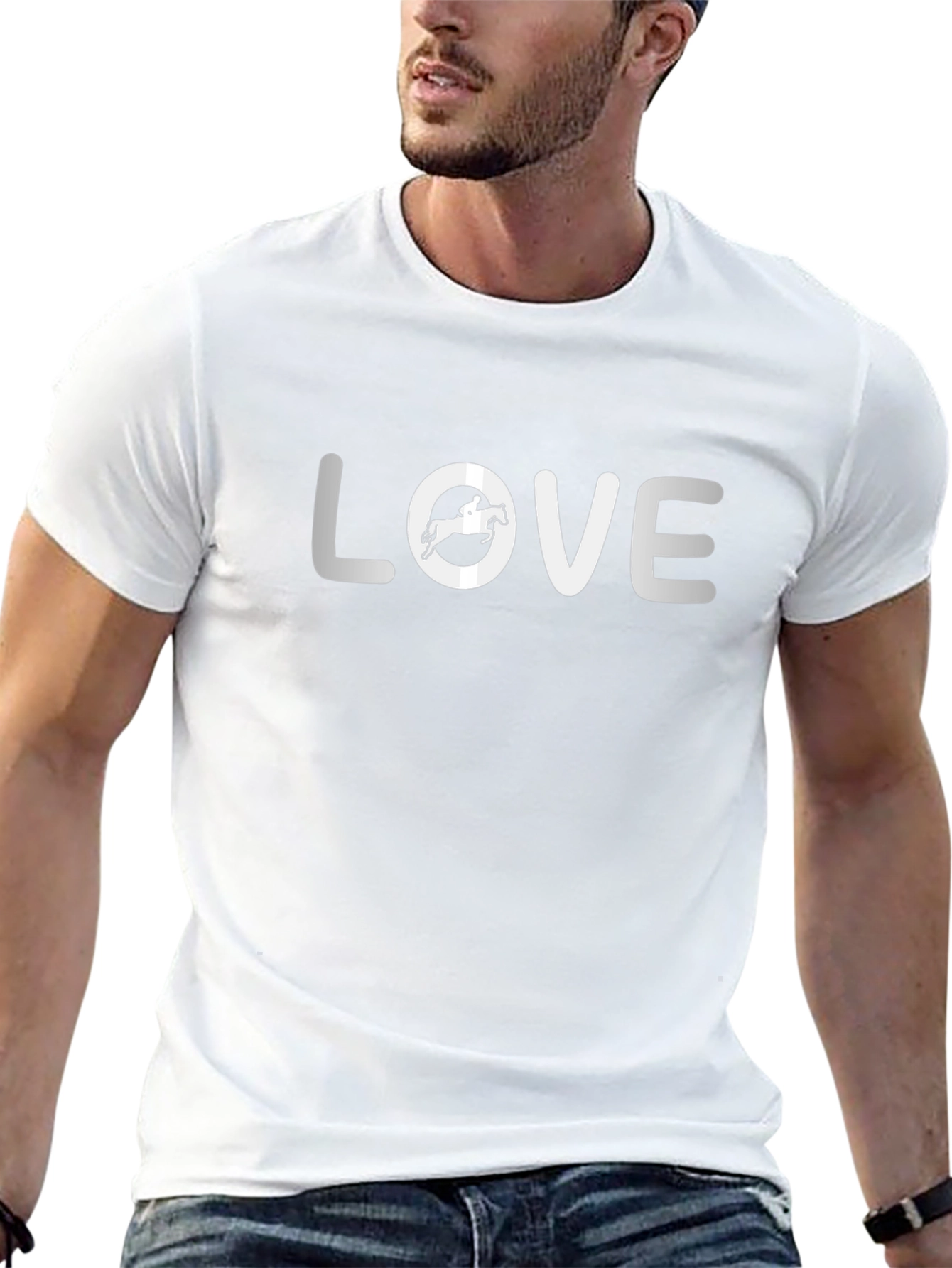LOVE Horse Riding T-Shirt - Equestrian Gift