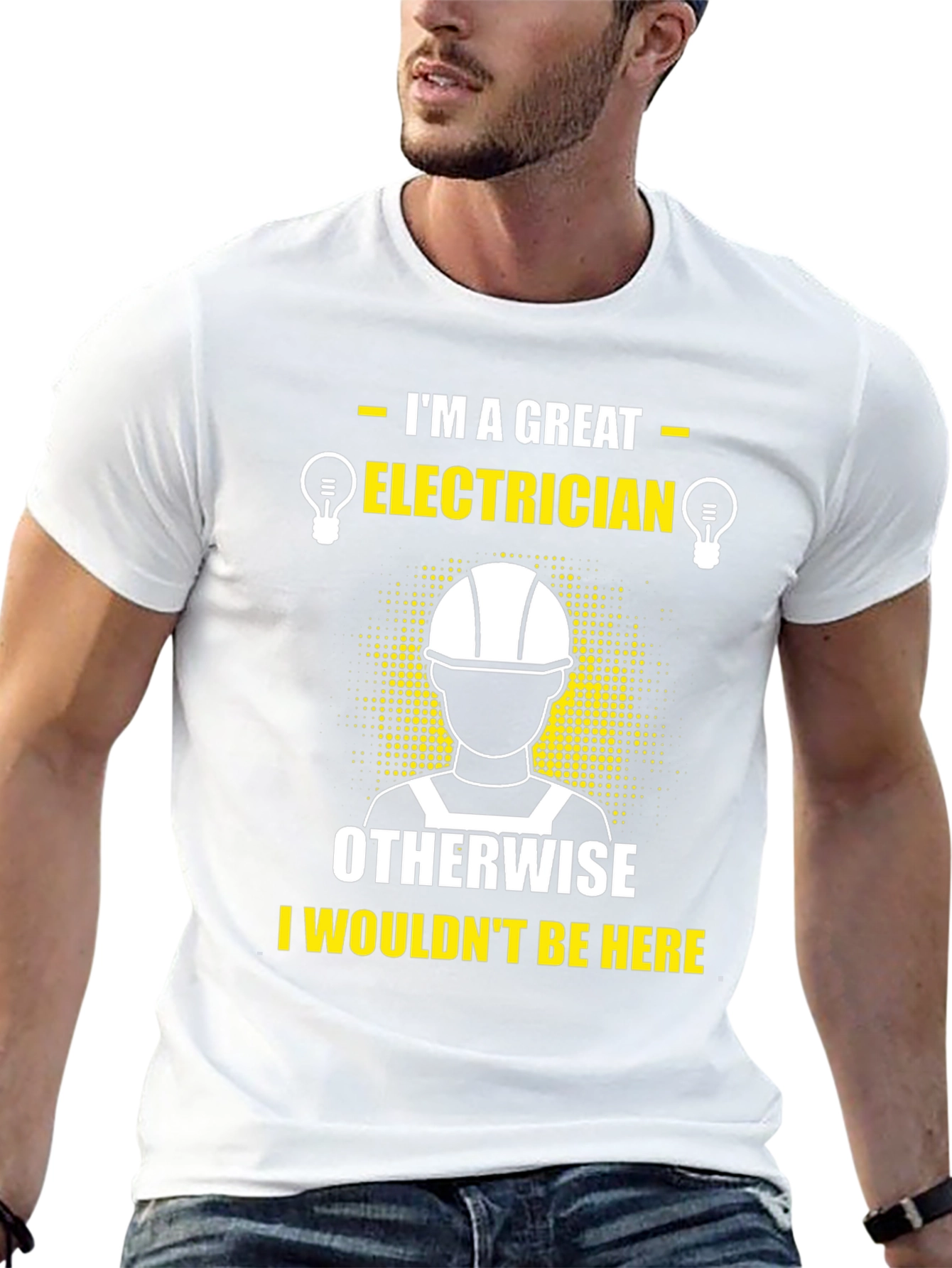 Great Electrician T-Shirt Funny Job Tee