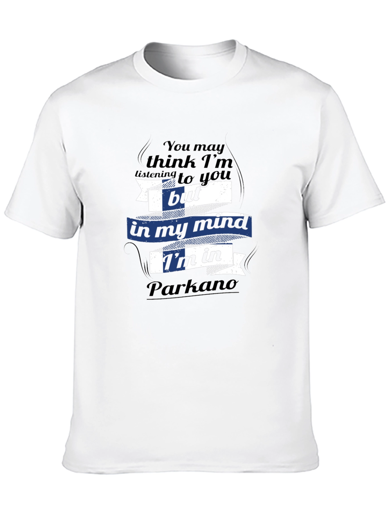 Funny Parkano T-Shirt - Minds Away!