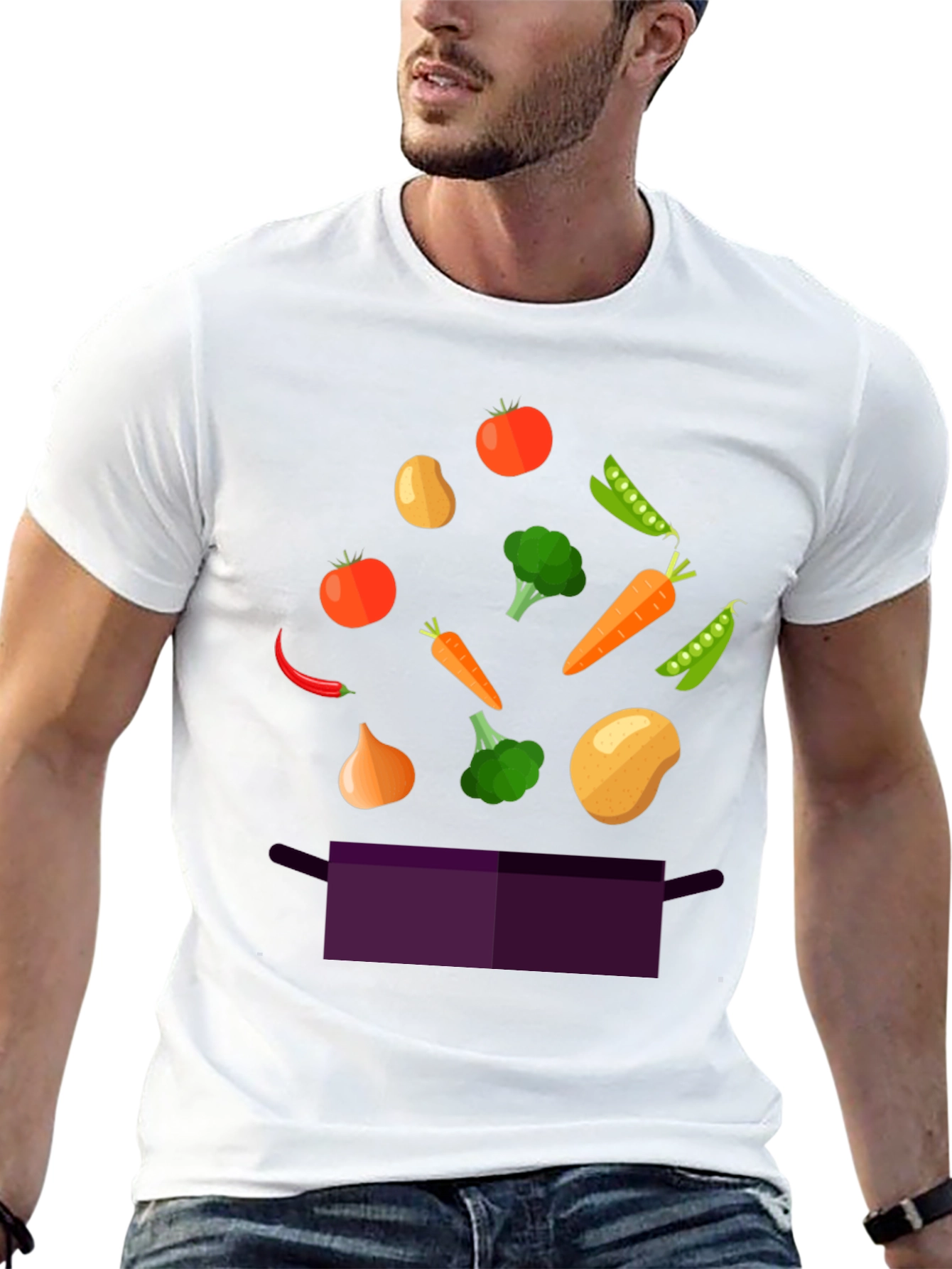 Chefs Garden T-Shirt - Black