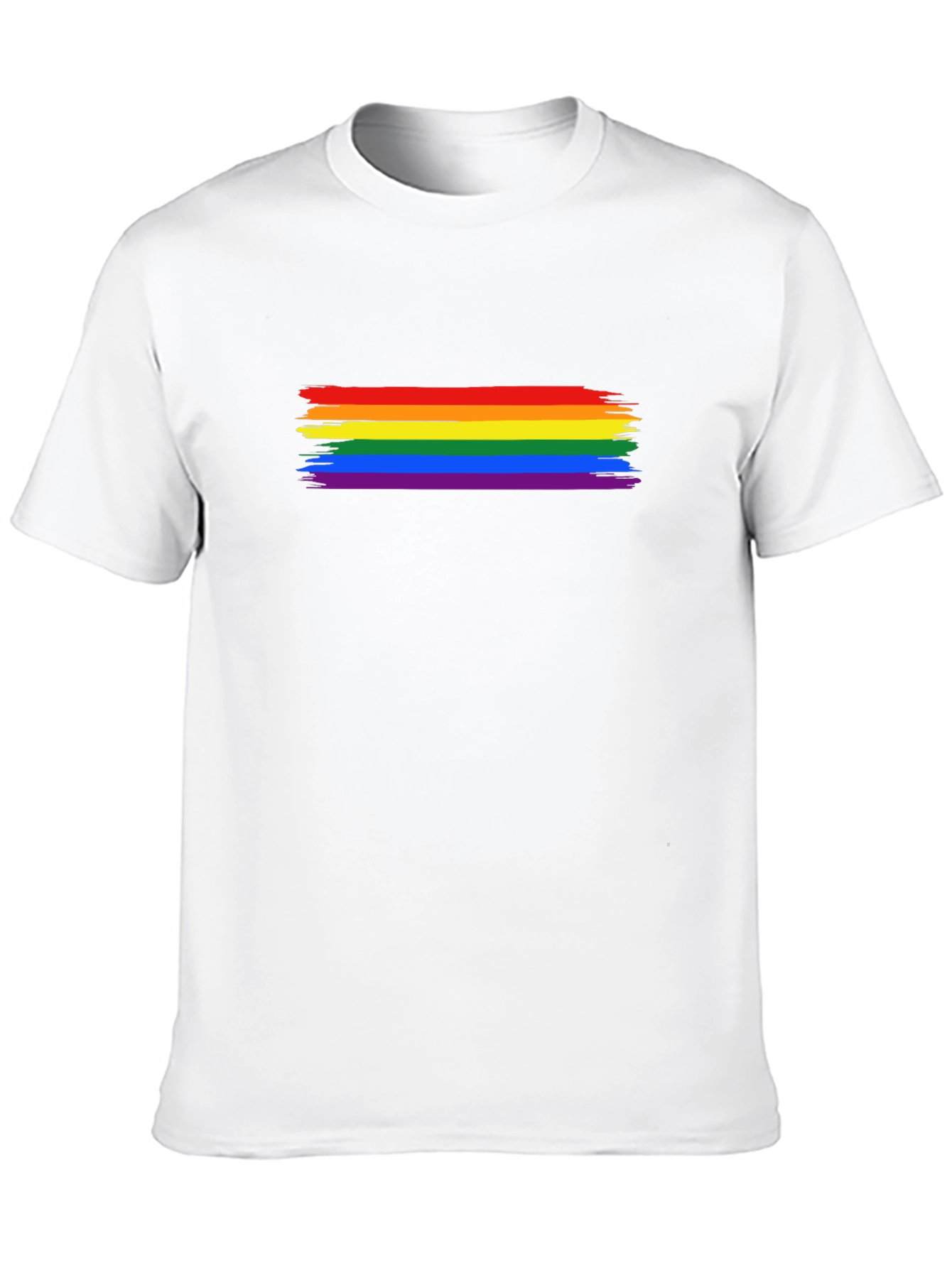 Pride Flag Brushstroke T-Shirt