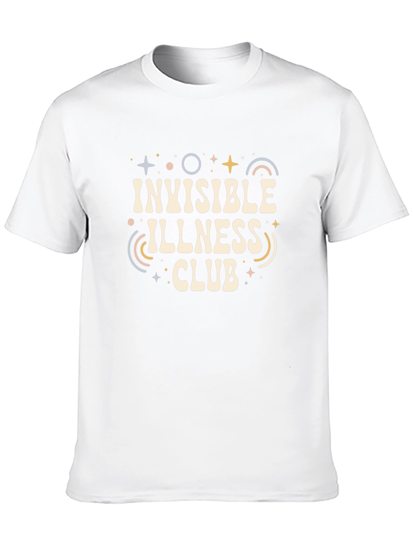 Invisible Illness Club Black T-Shirt