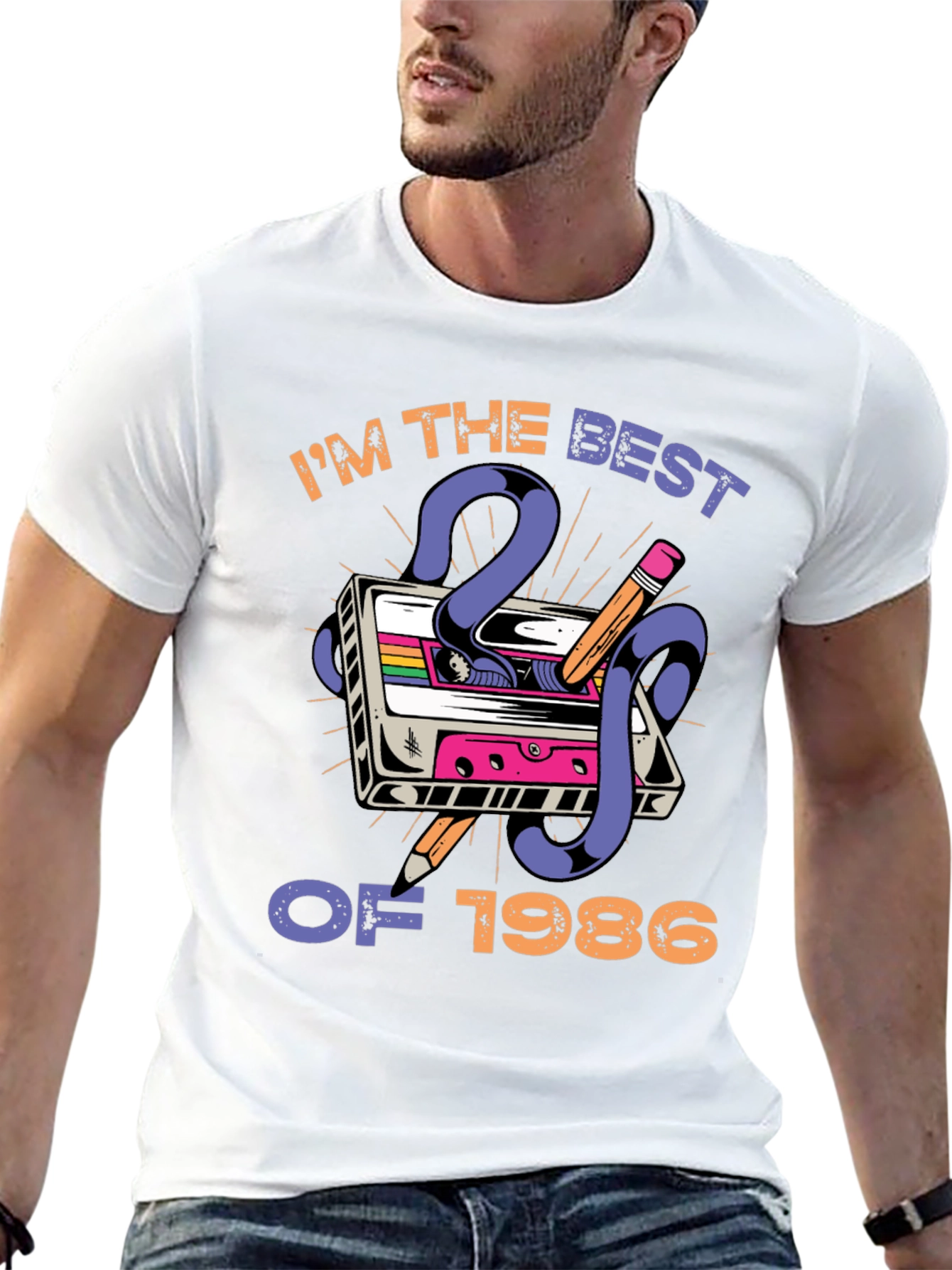 Im The Best of 1986 Cassette Tape T-Shirt
