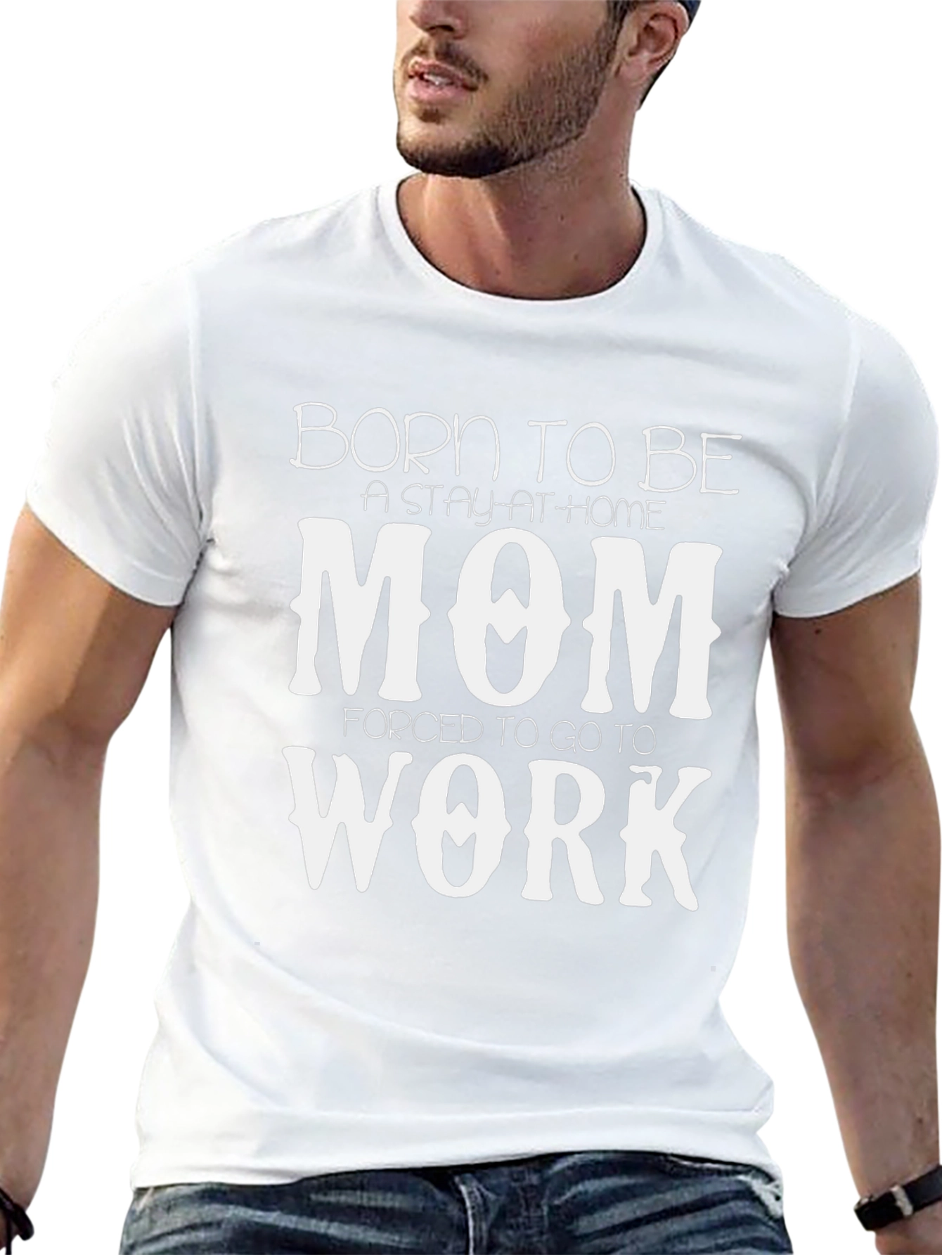 Born to Be a Stay-at-Home Mom T-Shirt