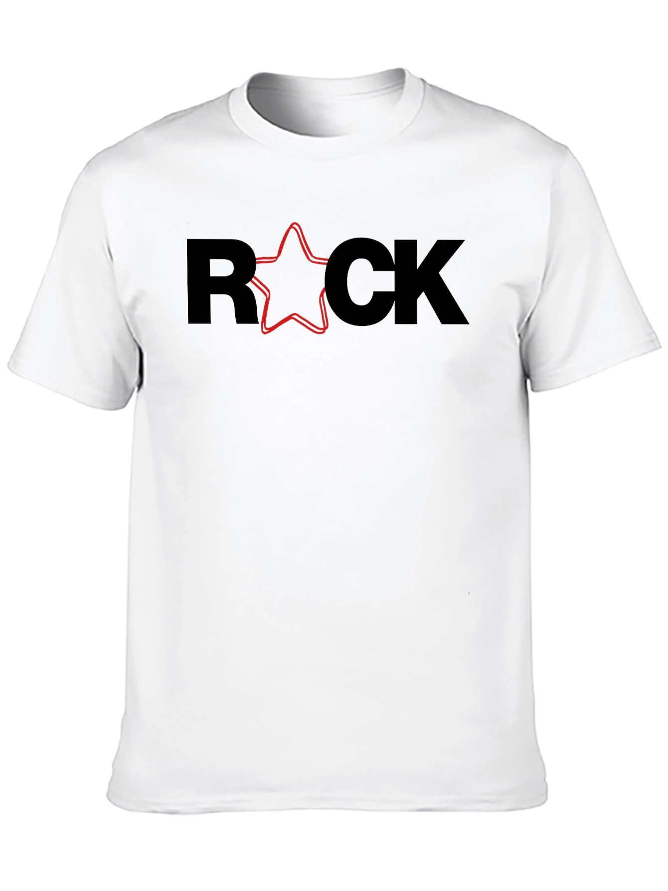 Rock Star Graphic Tee - Black