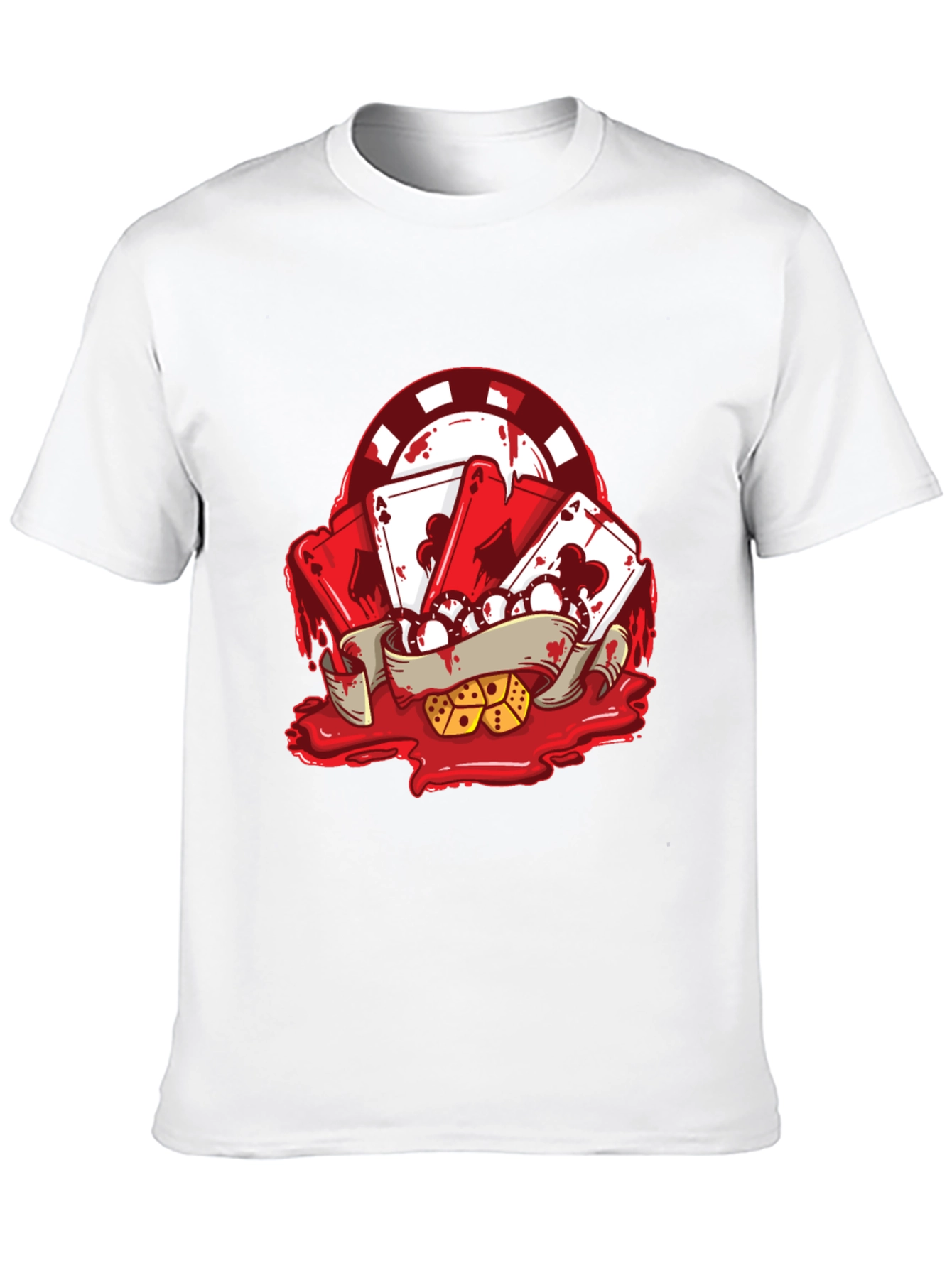 Ace High T-Shirt - Poker Graphic Tee