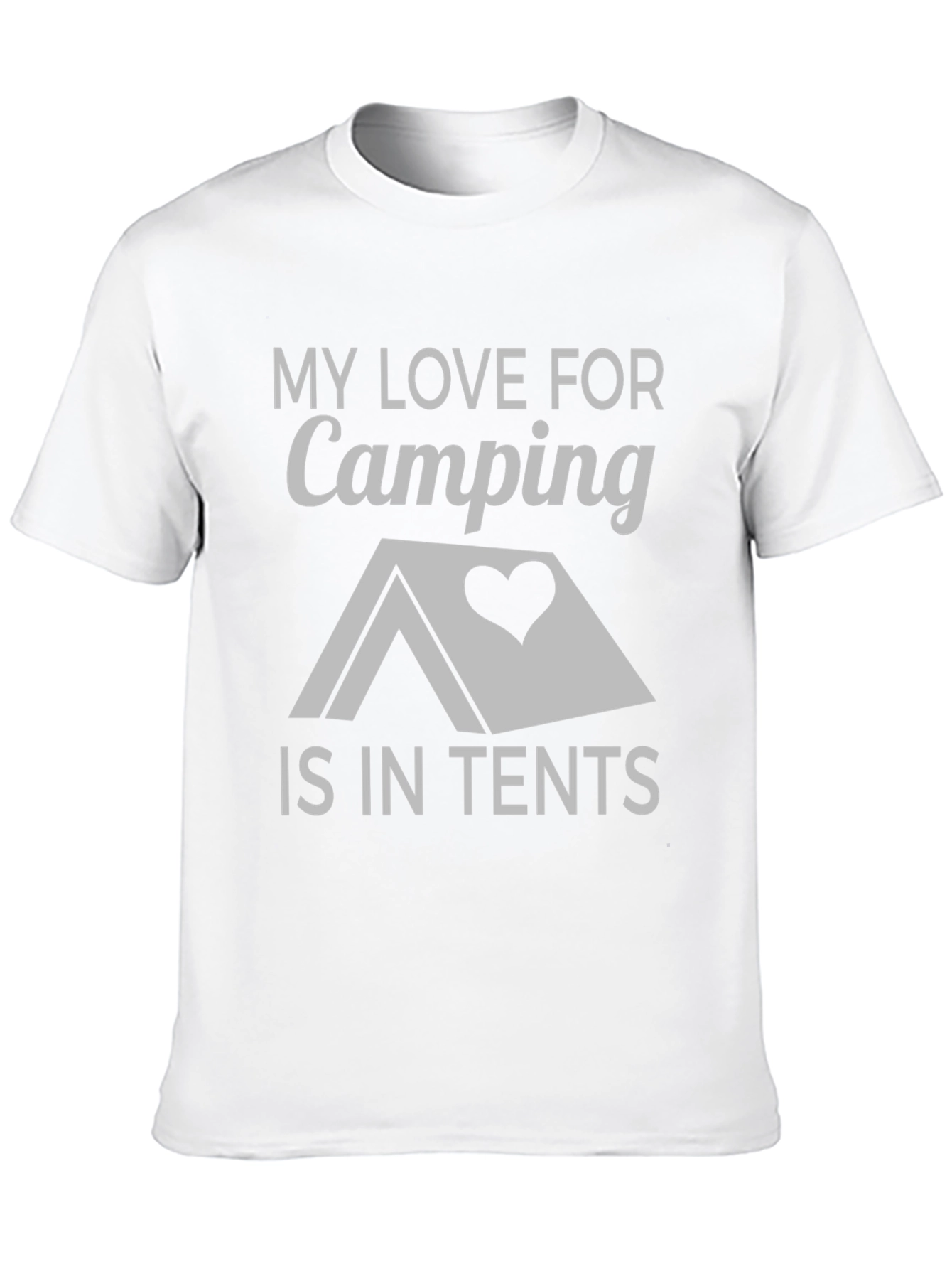 Camping Love T-Shirt - In Tents Design