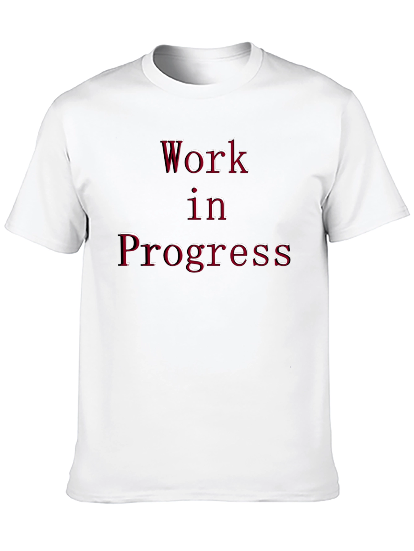 Work in Progress Graphic Tee - Black